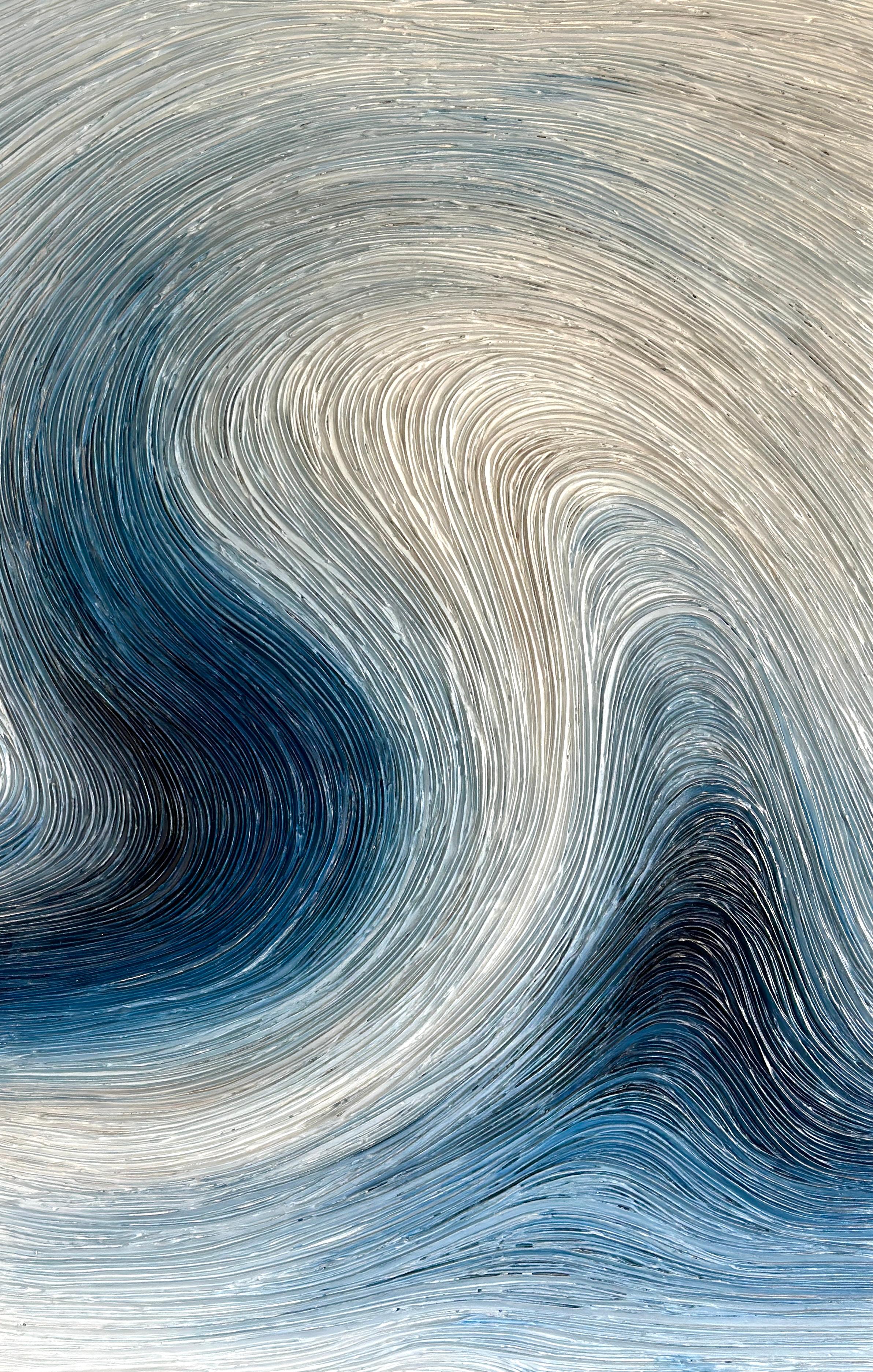 Silent Tide - Abstract motion painting