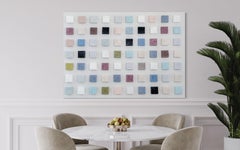 Timeless Vibes - Composition of 70 Paintings, Painting, Acrylic on Canvas