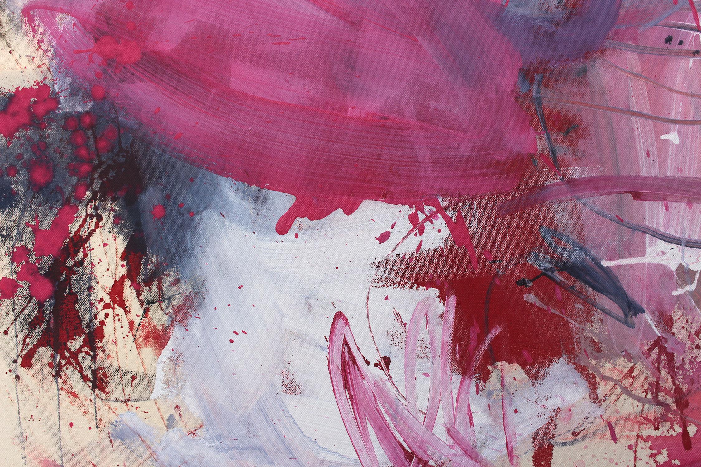 Berry Bliss (pittura astratta) in vendita 1
