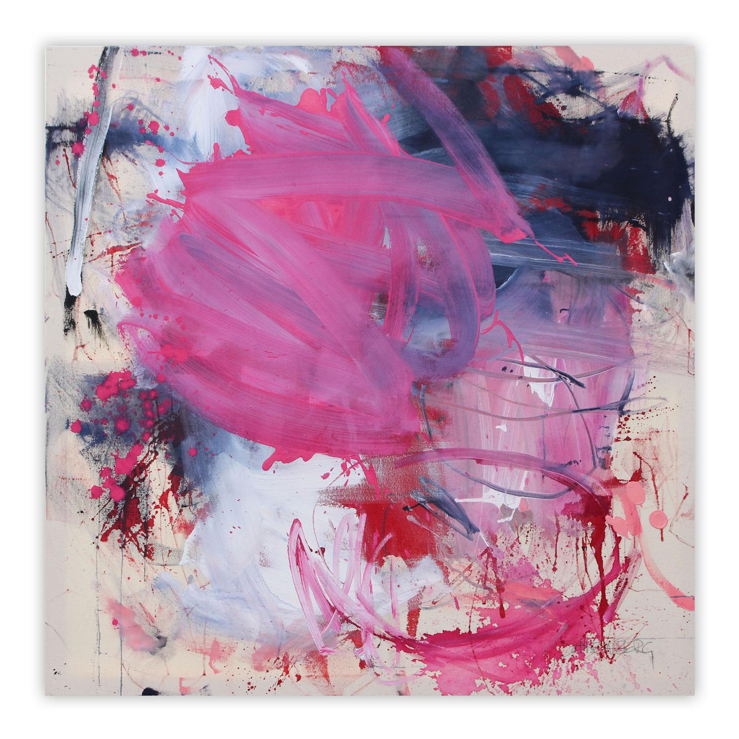 Abstract Painting di Daniela Schweinsberg - Berry Bliss (pittura astratta)