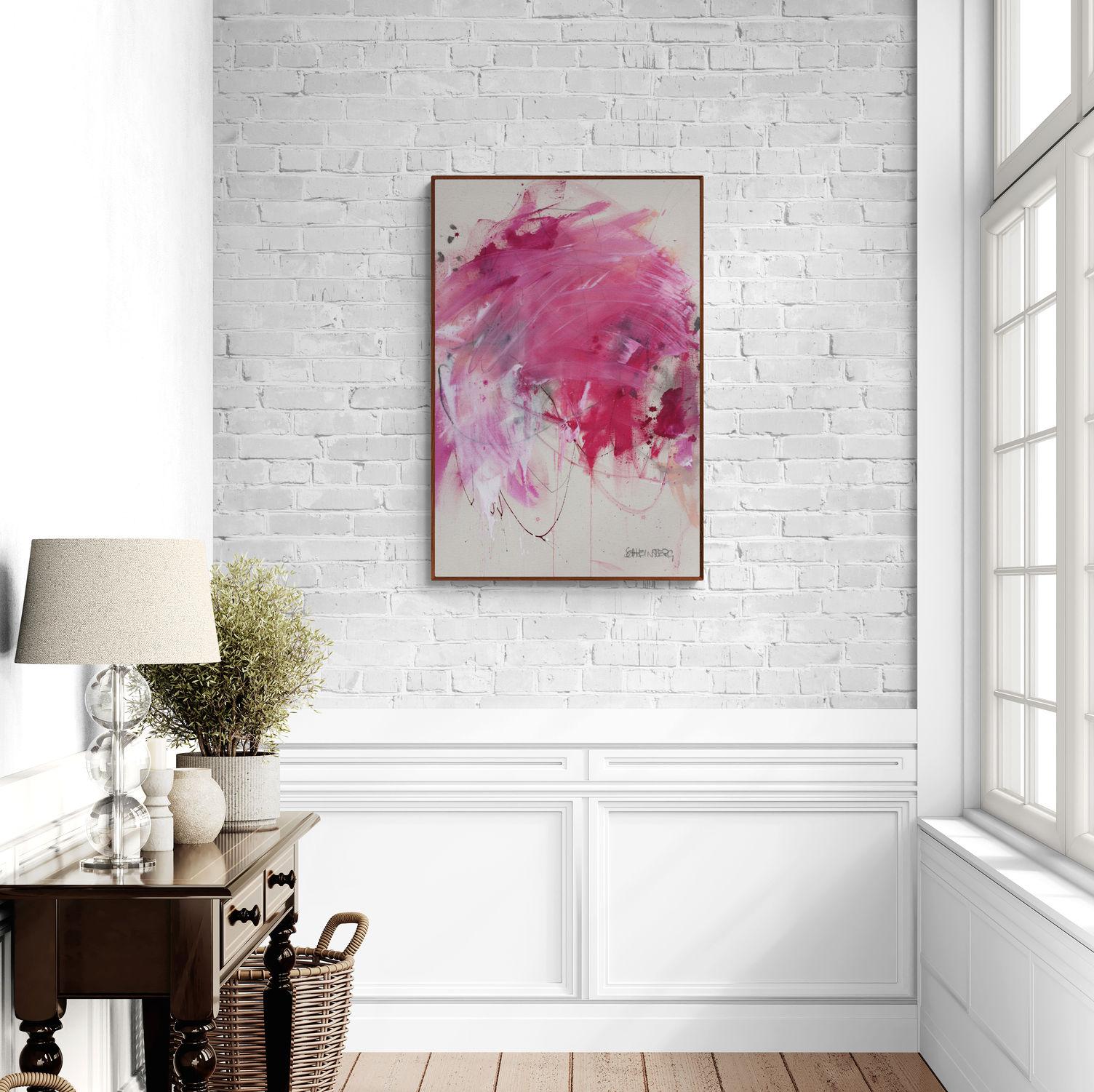 Elige Amor III (Pintura Abstracta) - Painting de Daniela Schweinsberg