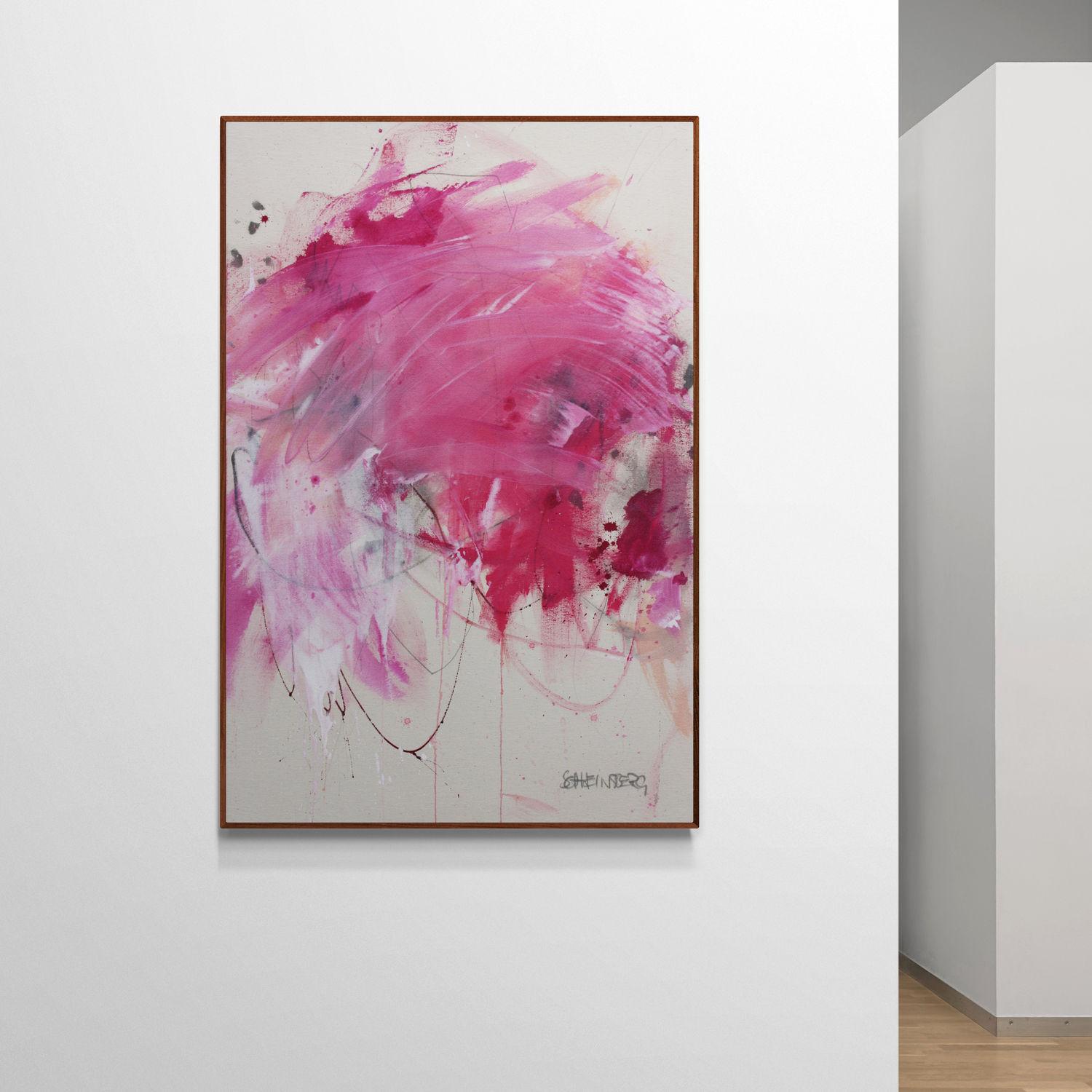 Elige Amor III (Pintura Abstracta) - Painting Abstracto de Daniela Schweinsberg