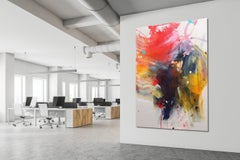 Colour bomb (Abstract painting)