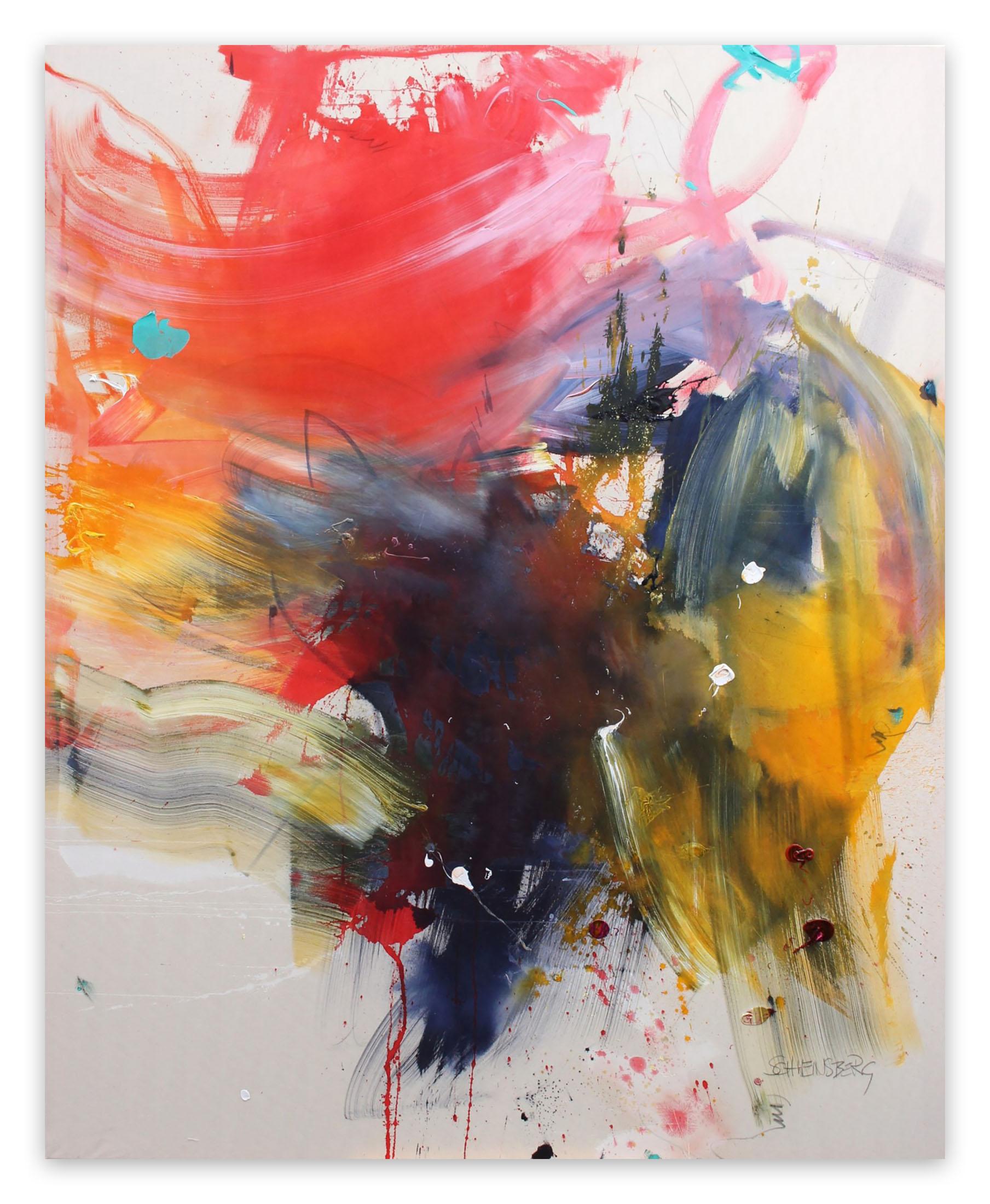 Abstract Painting Daniela Schweinsberg - Bombe en couleur (peinture abstraite)