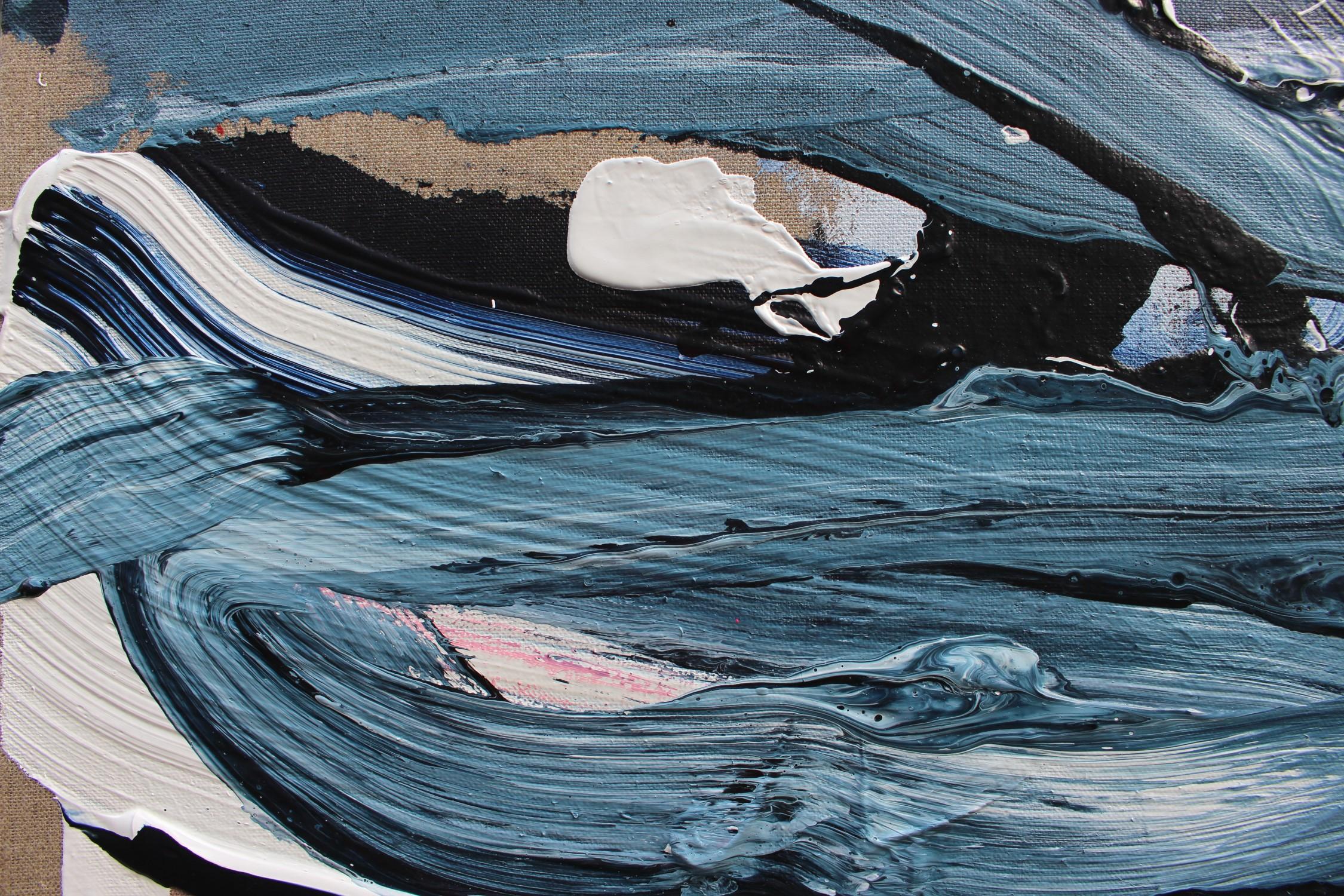 Drama Queen (Pintura abstracta) en venta 1