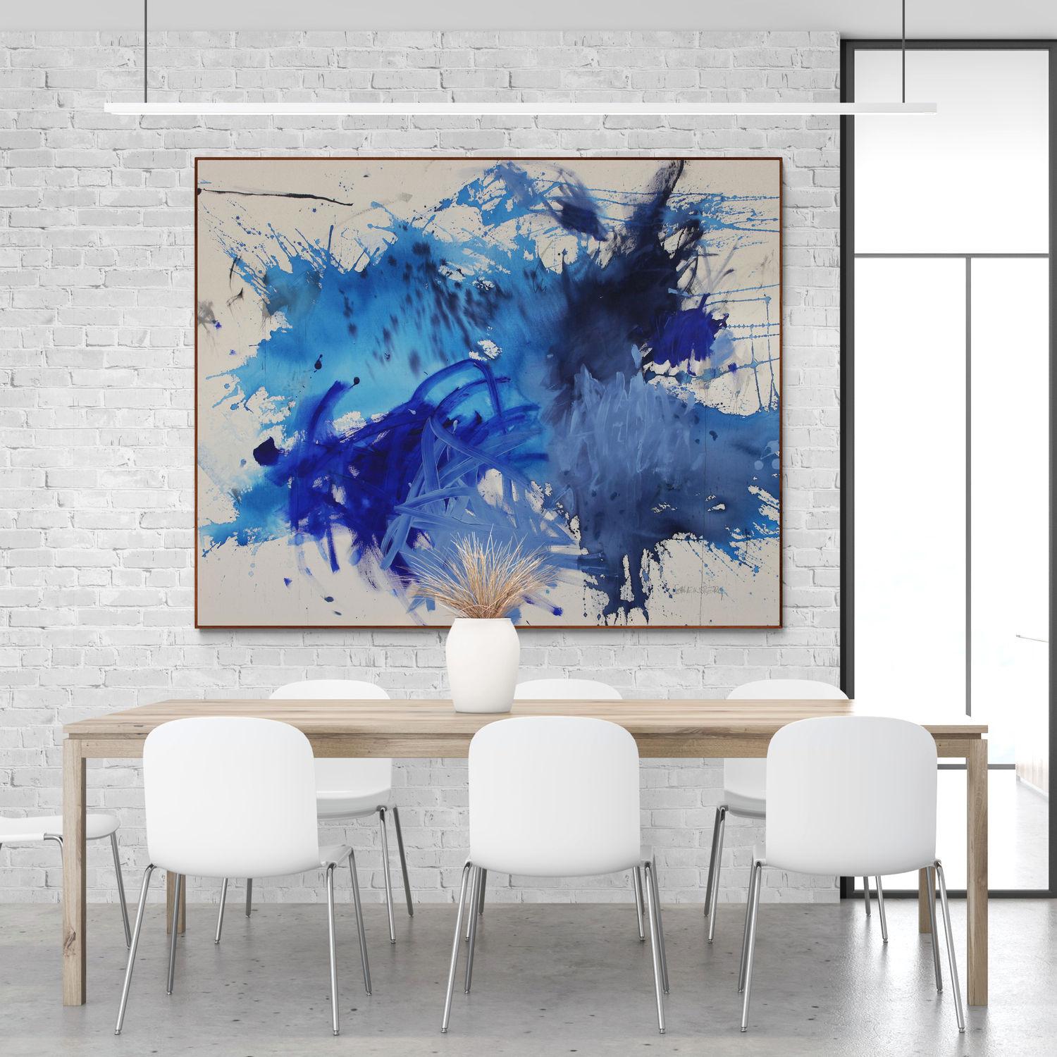Todo va a ir bien (Pintura abstracta) - Painting de Daniela Schweinsberg