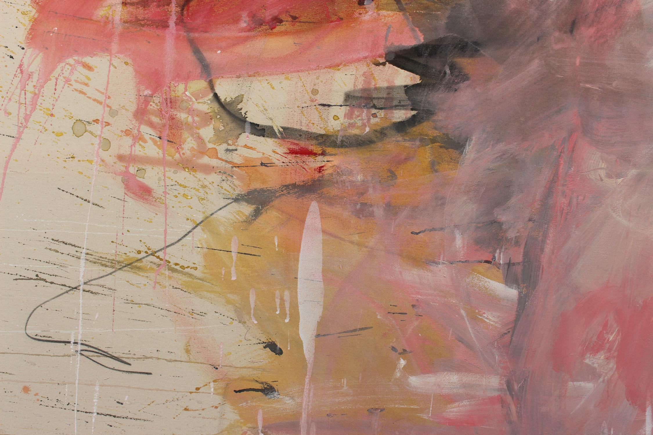 Chuchotements gestuels (peinture abstraite) en vente 5