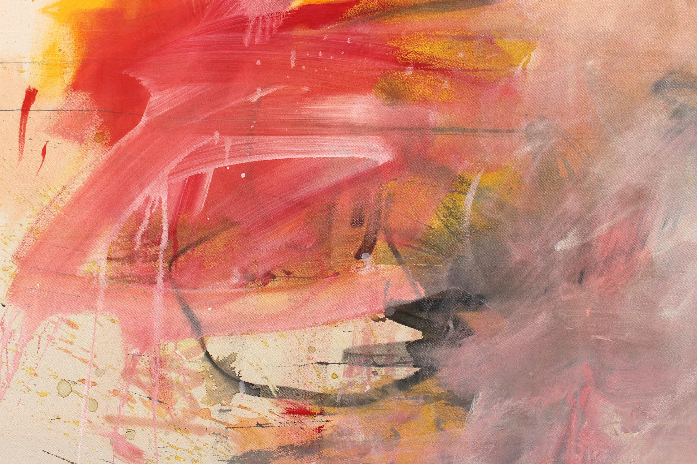 Chuchotements gestuels (peinture abstraite) en vente 6