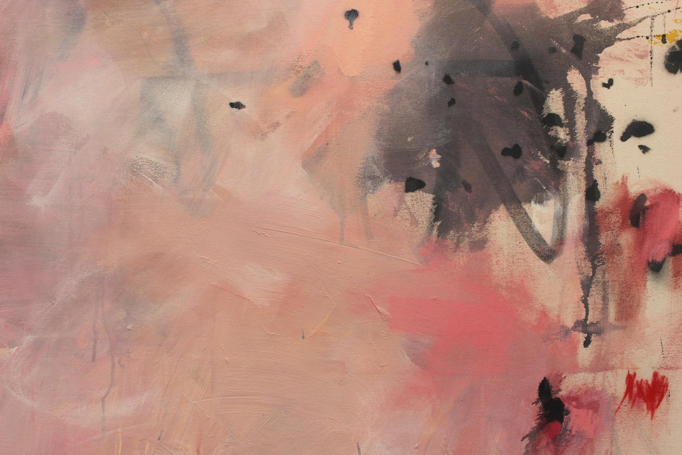 Chuchotements gestuels (peinture abstraite) en vente 7