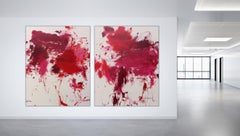 Sballarsi con il rosso (pittura astratta)