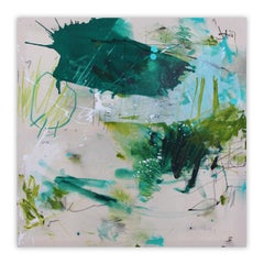 Habitat (Dove vive il verde) (Pittura astratta)