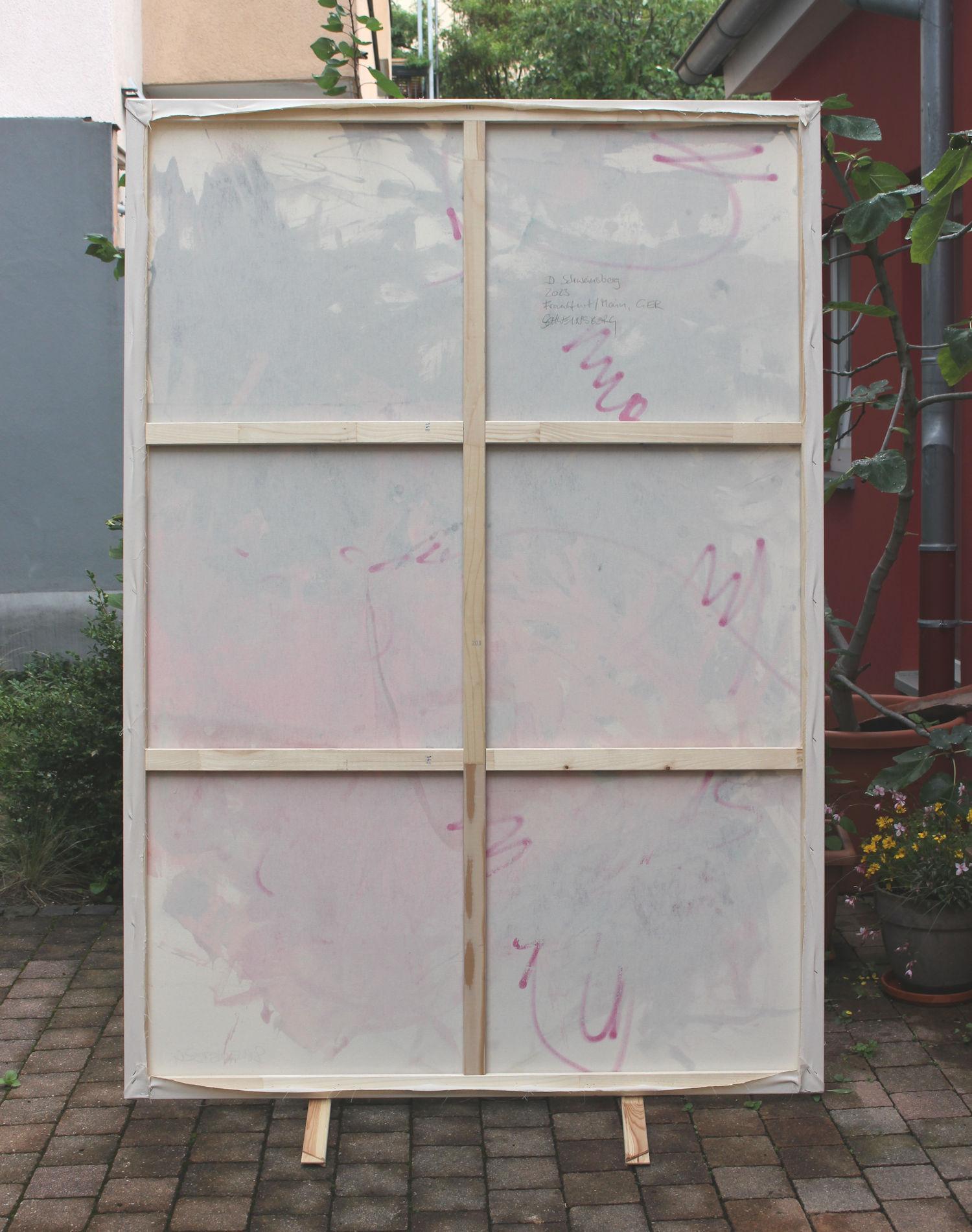Ti amo ma mi fai impazzire (pittura astratta) in vendita 8