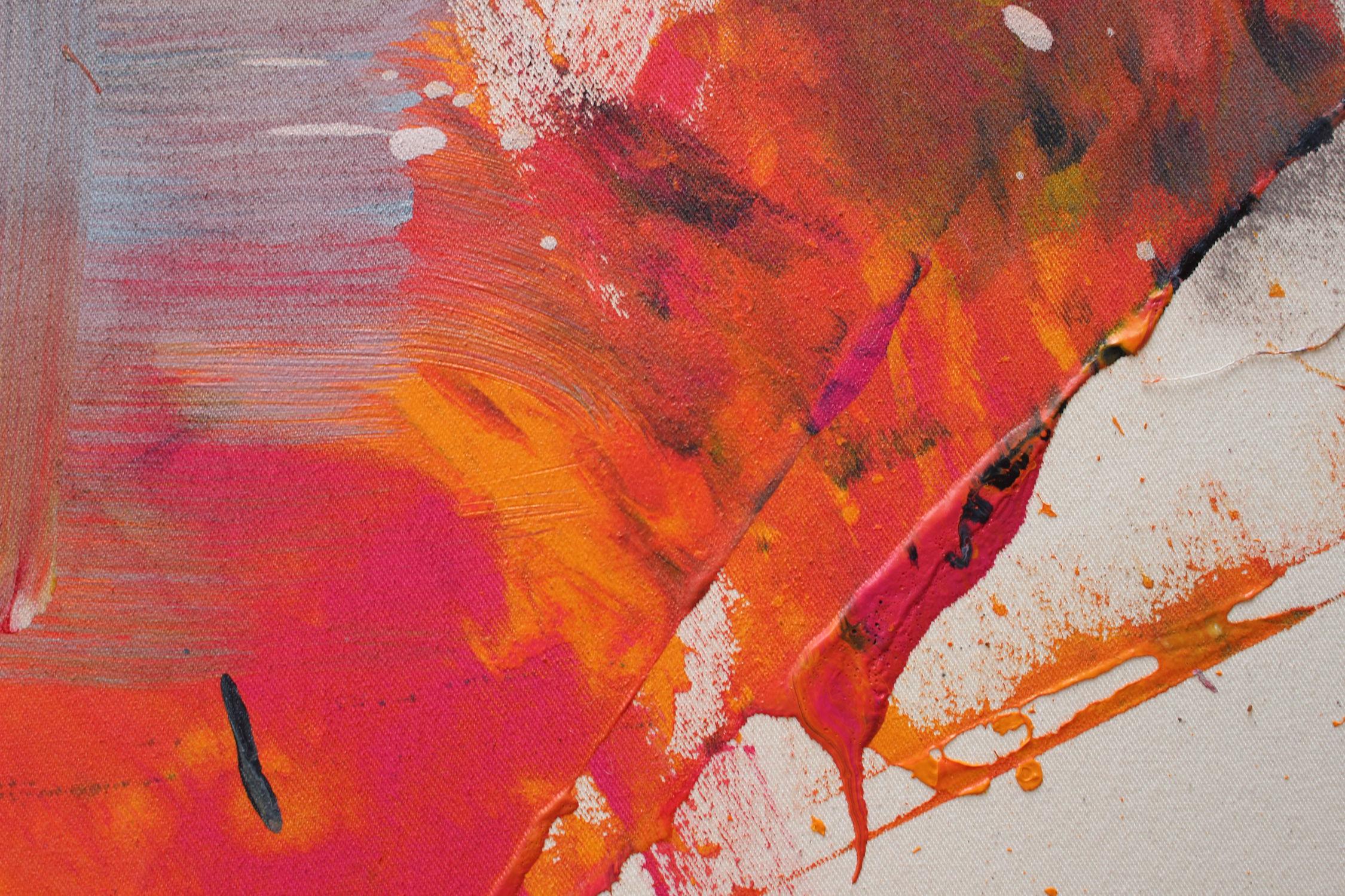 Ti amo ma mi fai impazzire (pittura astratta) in vendita 2