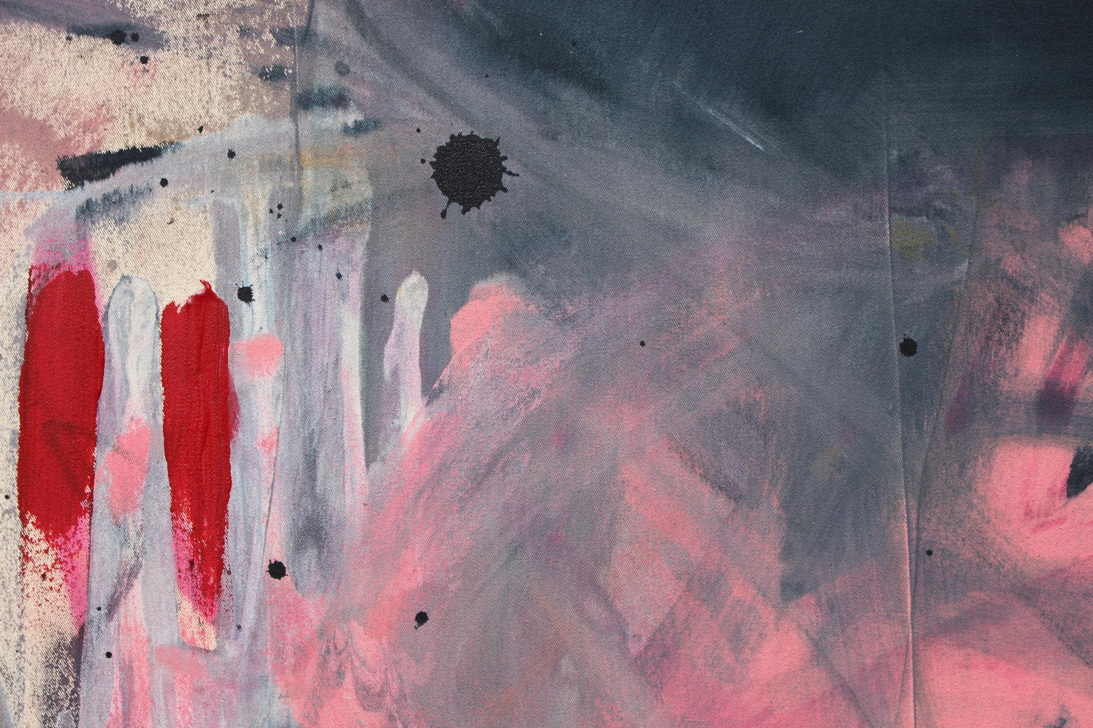 Ti amo ma mi fai impazzire (pittura astratta) in vendita 4