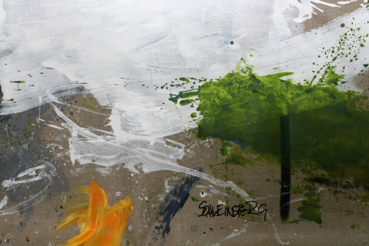 Interstellar Voyage II (pittura dell'Espressionismo astratto) 9