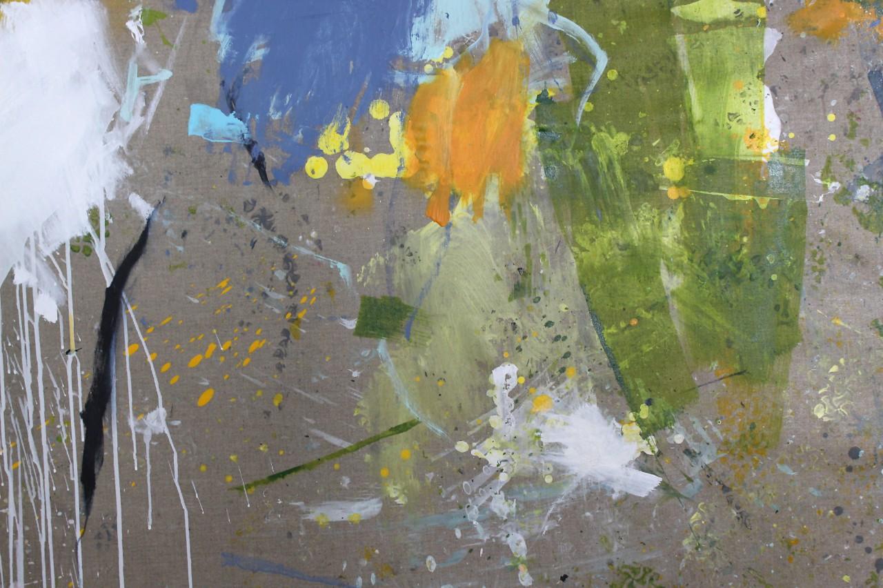 Interstellar Voyage II (pittura dell'Espressionismo astratto) 10