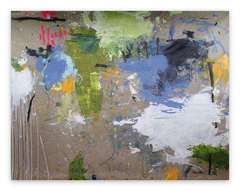 Daniela Schweinsberg Interstellar Voyage Ii Abstract Expressionism Painting For Sale At 1stdibs