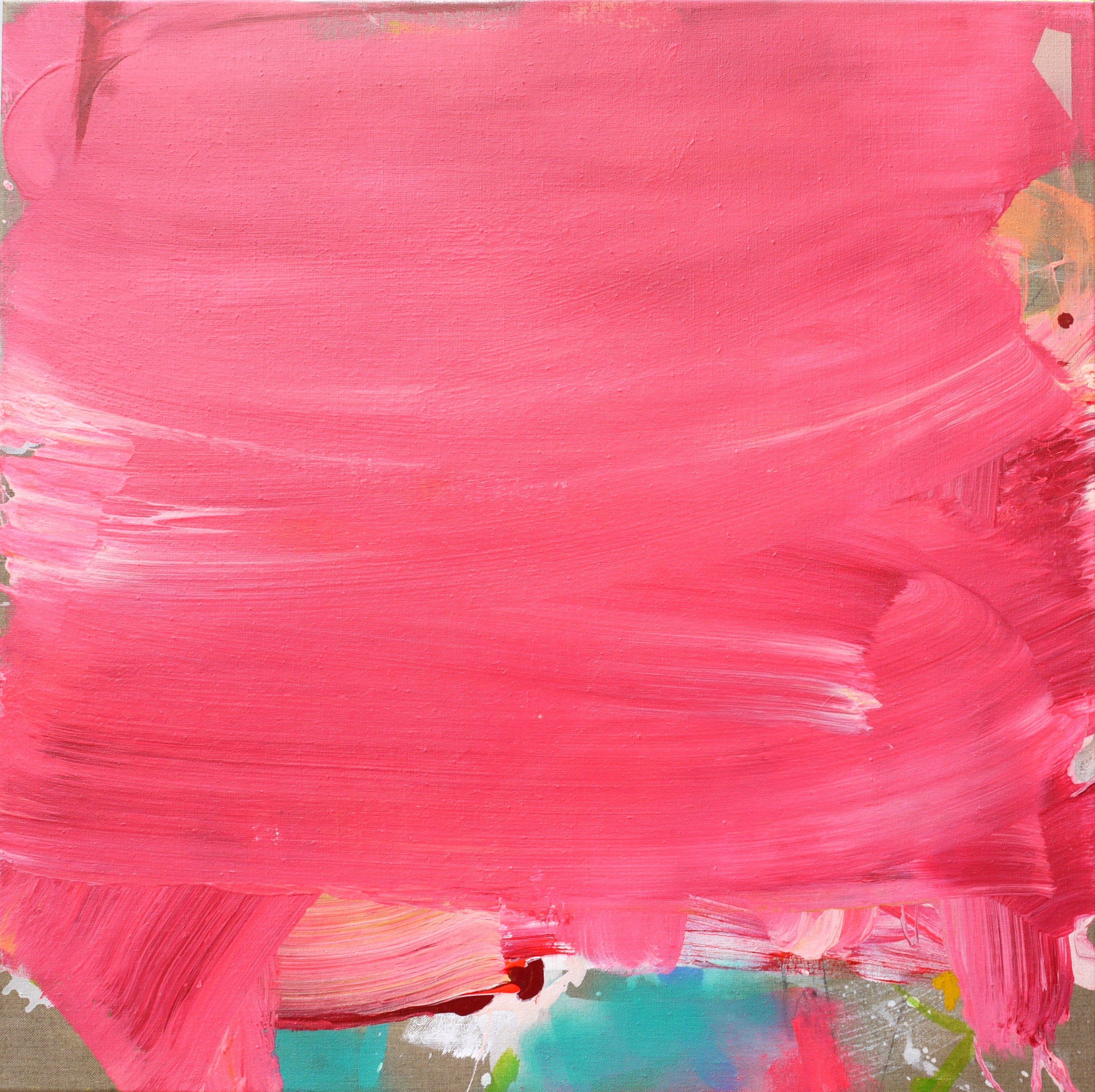 Daniela Schweinsberg Abstract Painting - Lost Myself In Pink, Painting, Acrylic on Canvas