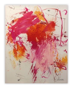 Pink Is The New Black IV (Pittura astratta)