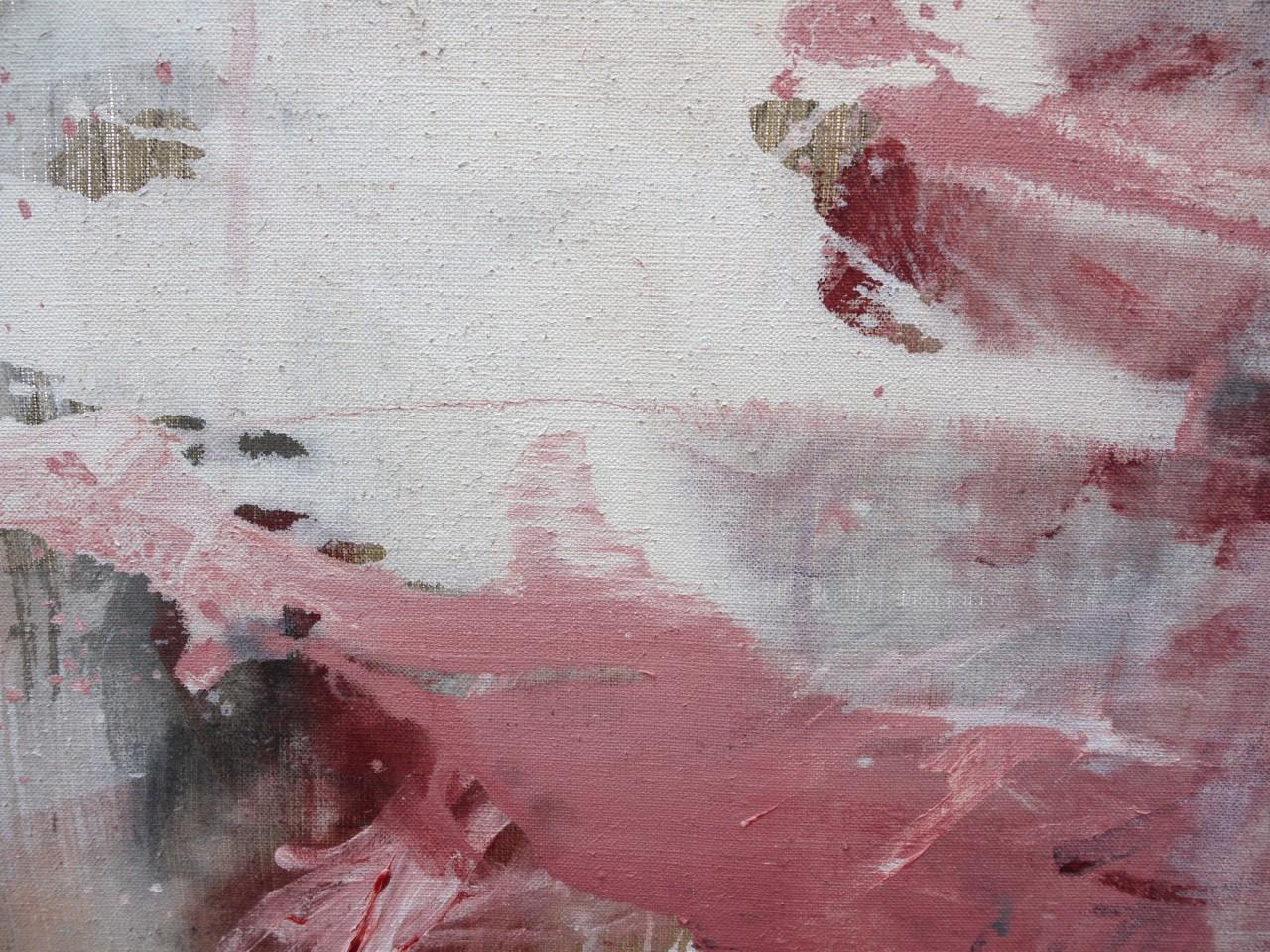 « Pink Noise » (peinture expressionniste abstraite) en vente 6