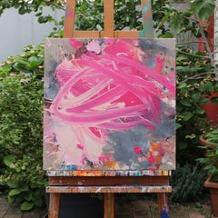 STRAWBERRY KISS, Painting, Acrylic on Canvas