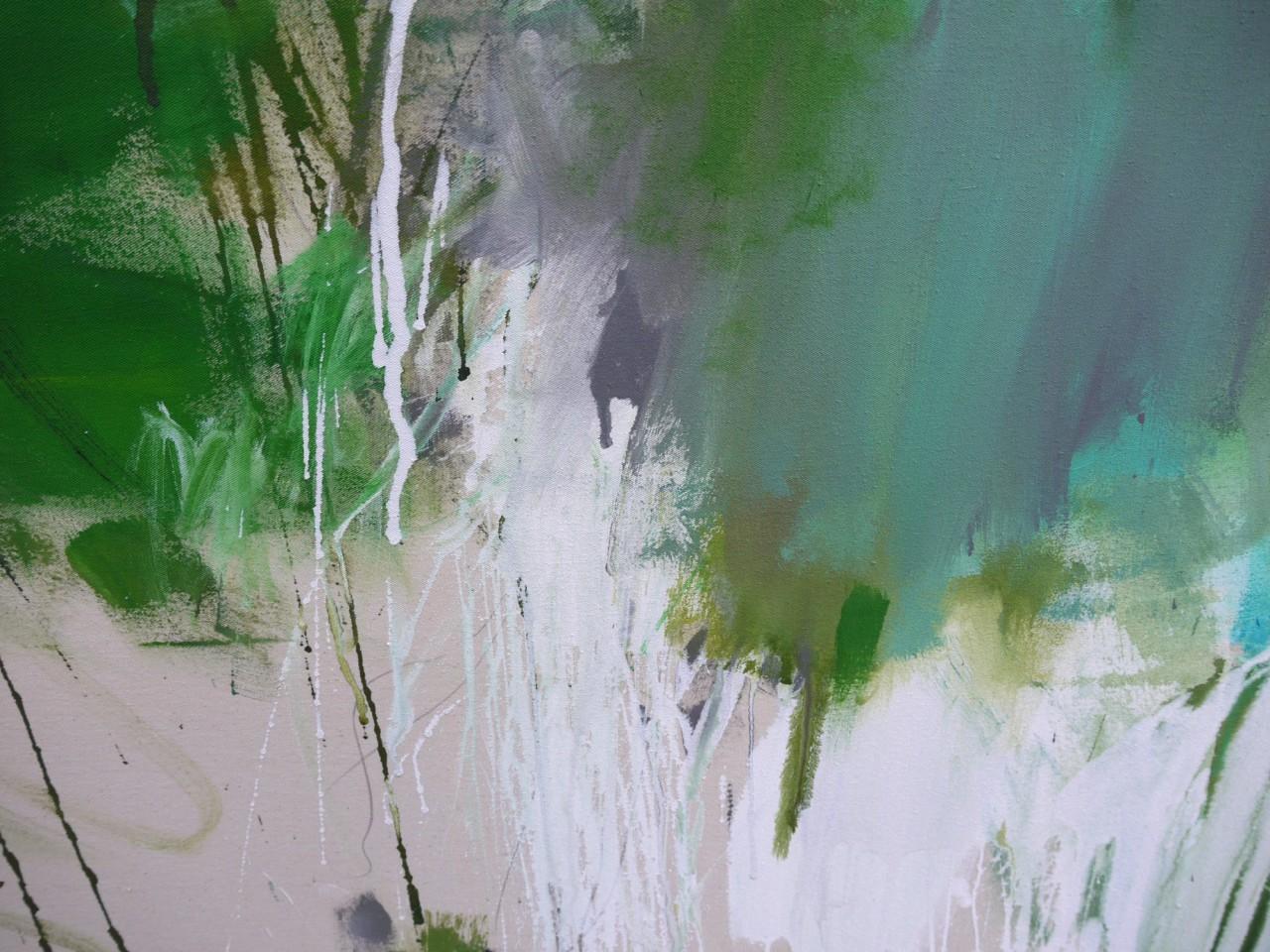 The Color of Hope (Abstrakte Malerei des Expressionismus) 1