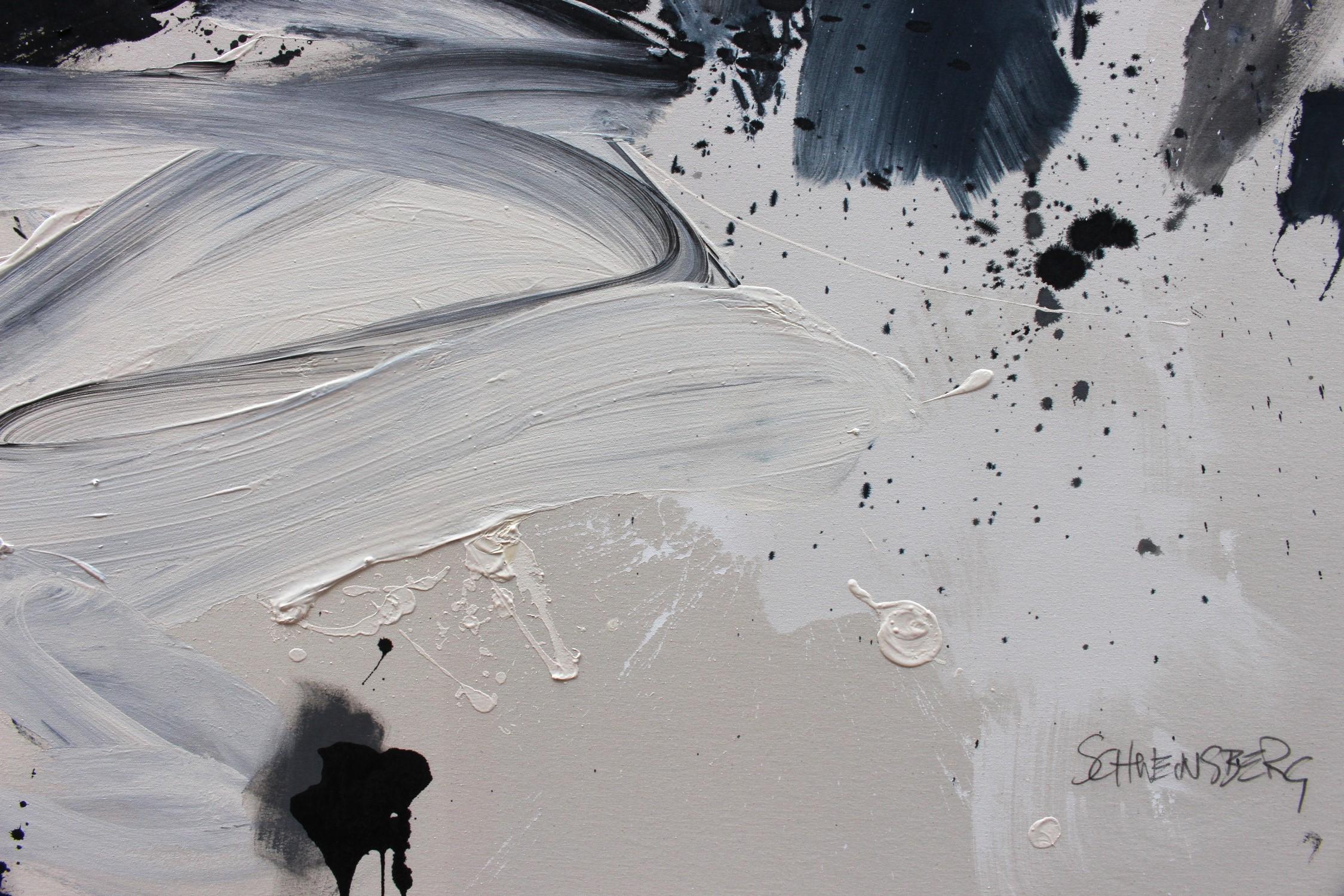 Se avecina un frente de tormenta (Pintura abstracta) en venta 5
