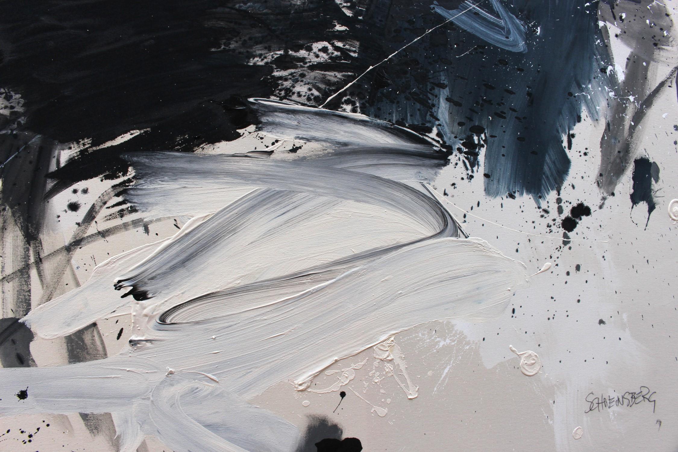 Se avecina un frente de tormenta (Pintura abstracta) en venta 1