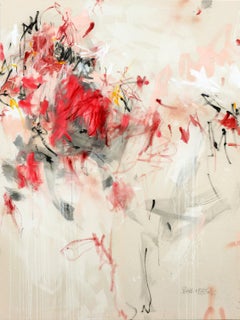 Daniela Schweinsberg - Through Rose Colored Glasses (abstract expressionist painting} Through Rose Colored Glasses (abstract expressionist painting}