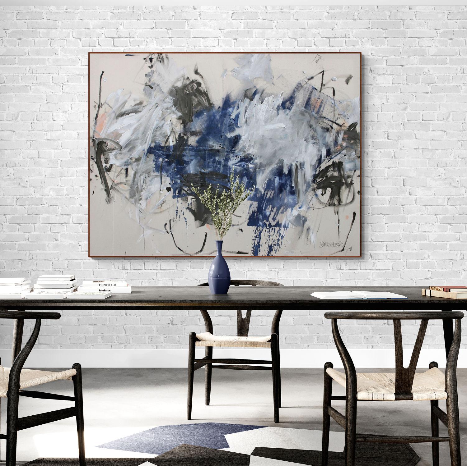 Todos estamos buscando (Pintura abstracta) - Painting Abstracto de Daniela Schweinsberg