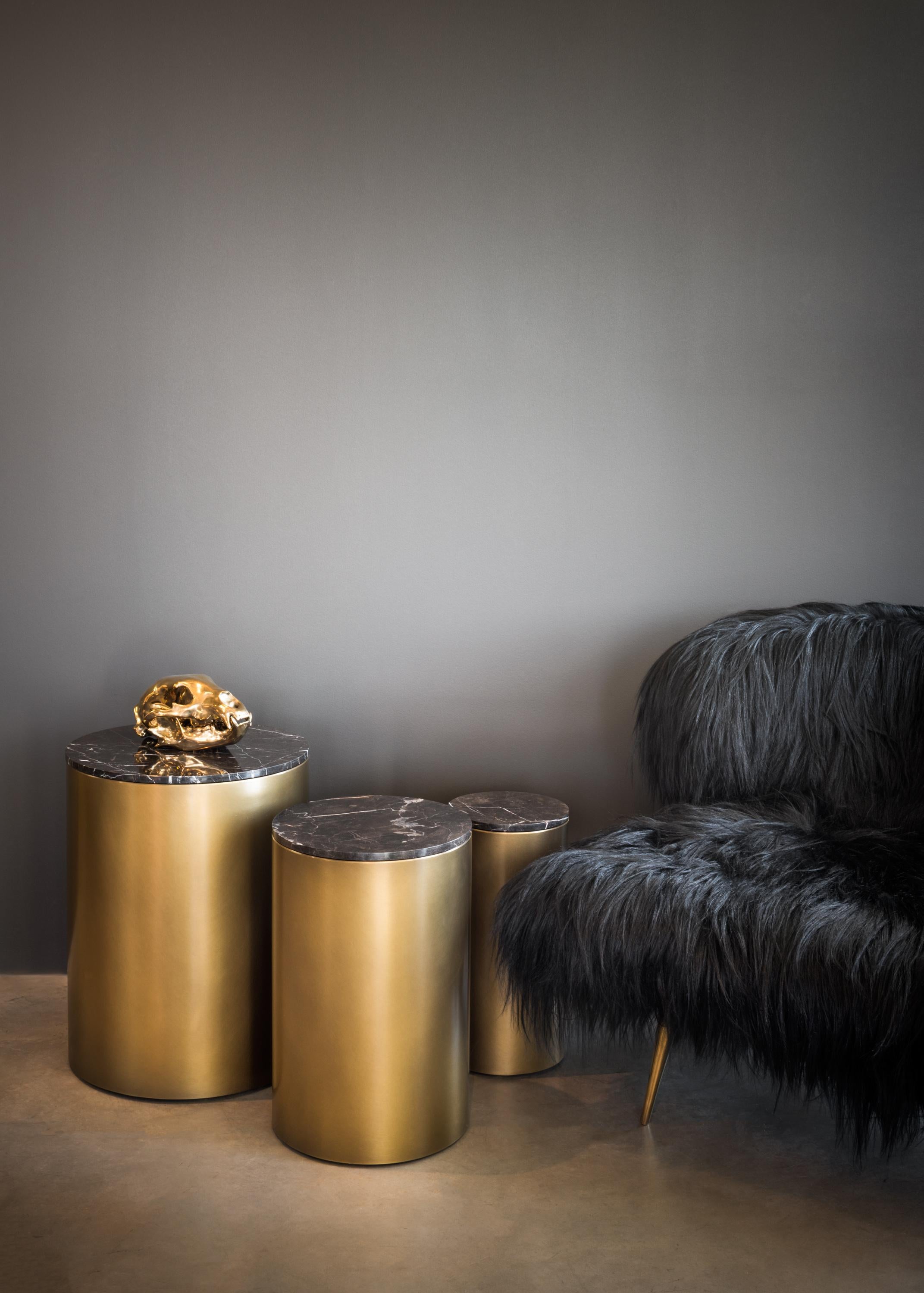 The Woolly Bella was imagined as a descendent of a tryst between Carlo Mollino and Jean Royère, a secret love child of midcentury European design born into the glamour of contemporary Hollywood.
