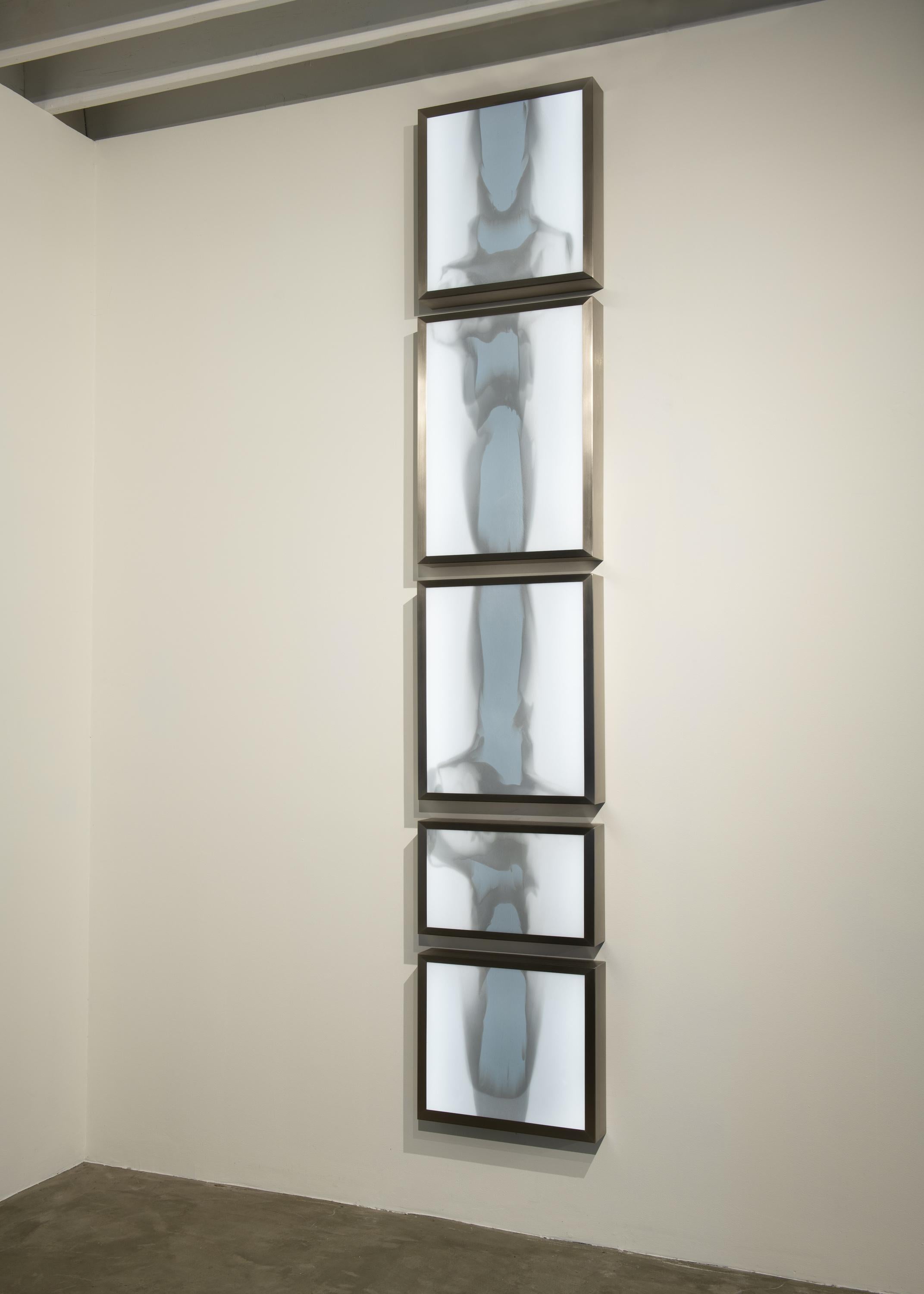 Moderne Sculpture lumineuse Meltform n° 6, Daniele Albright, 2019 en vente