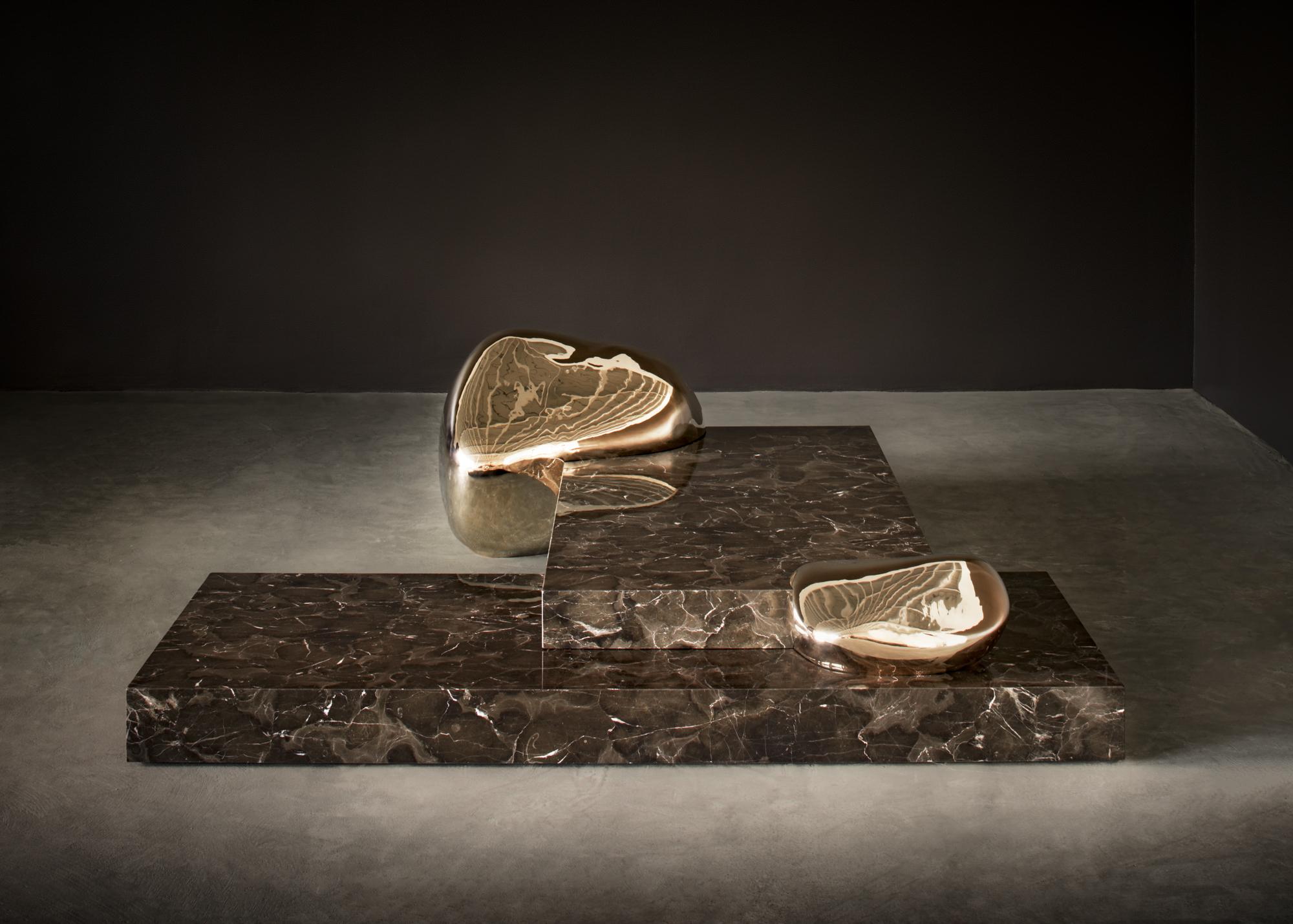 Table basse Metalithoid de Daniele Albright, 2018 Neuf - En vente à Los Angeles, CA