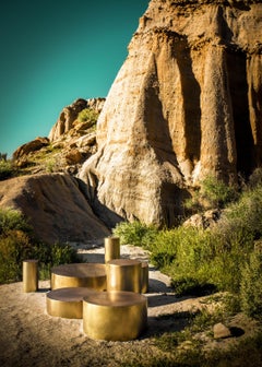 Daniele Albright, "Mushroom City", Tables, 2015