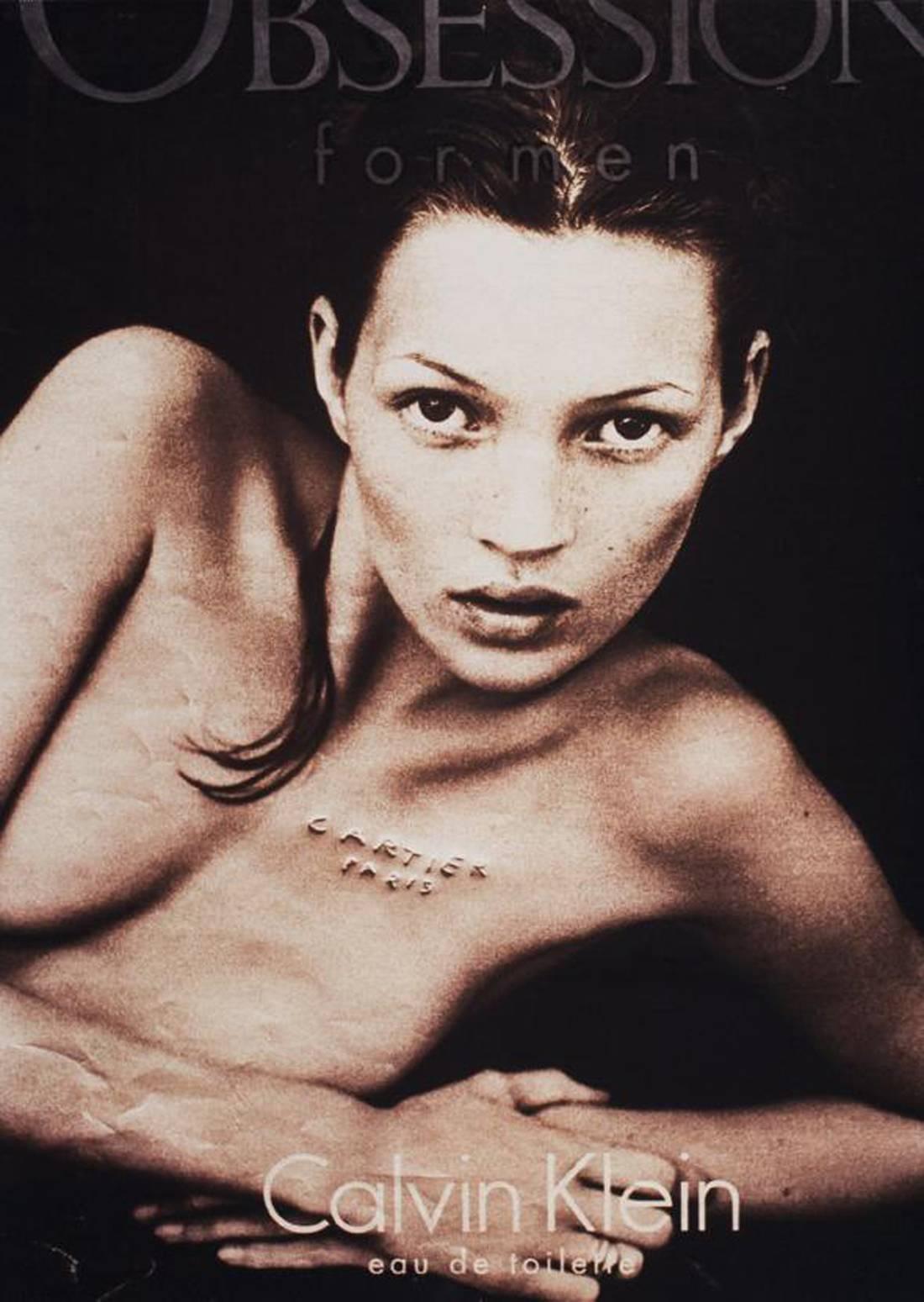 Daniele Buetti Nude Photograph - Calvin Klein (Looking For Love), Kate Moss, Contemporary Art, 21st Century