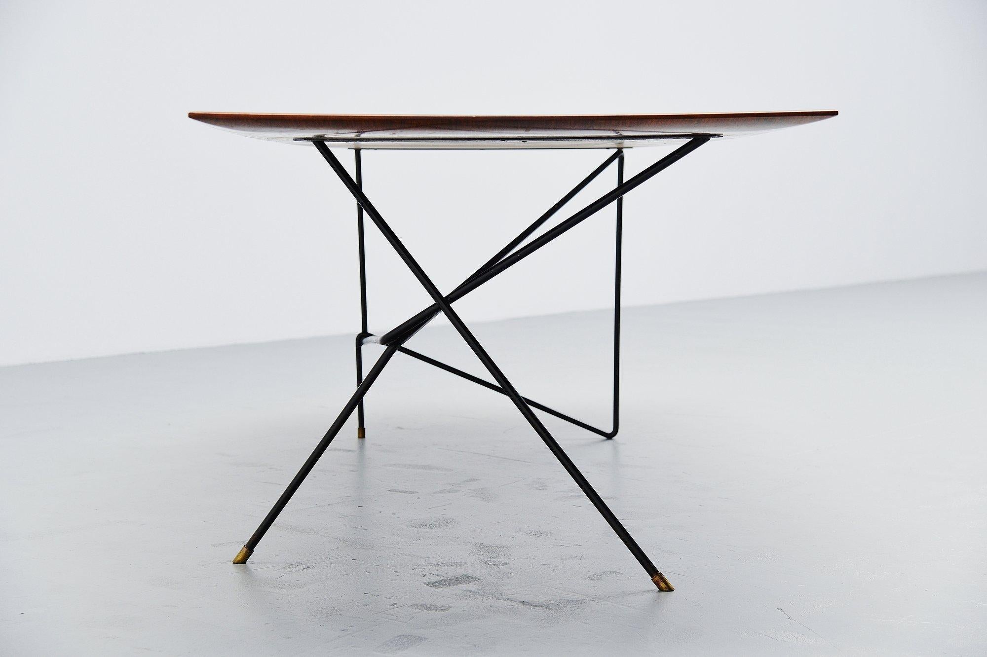 Italian Daniele Calabi Writing Desk Table, Italy, 1950