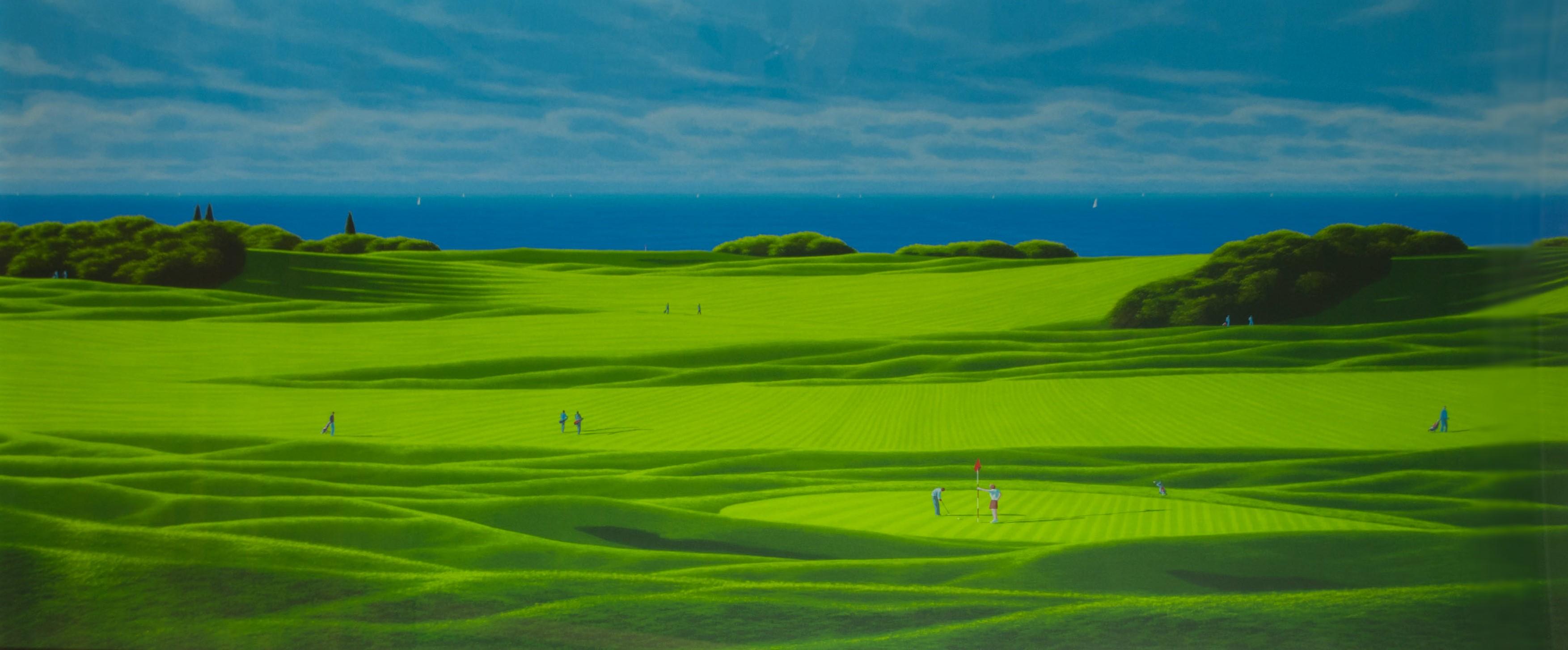 Daniele Fissore Landscape Print - Golf