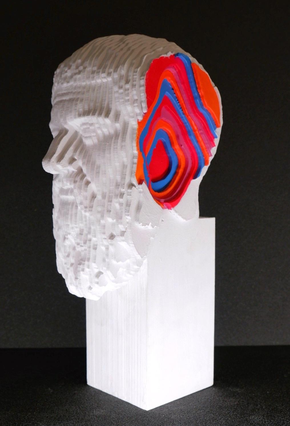 Colormination Plato - Original Sculpture 