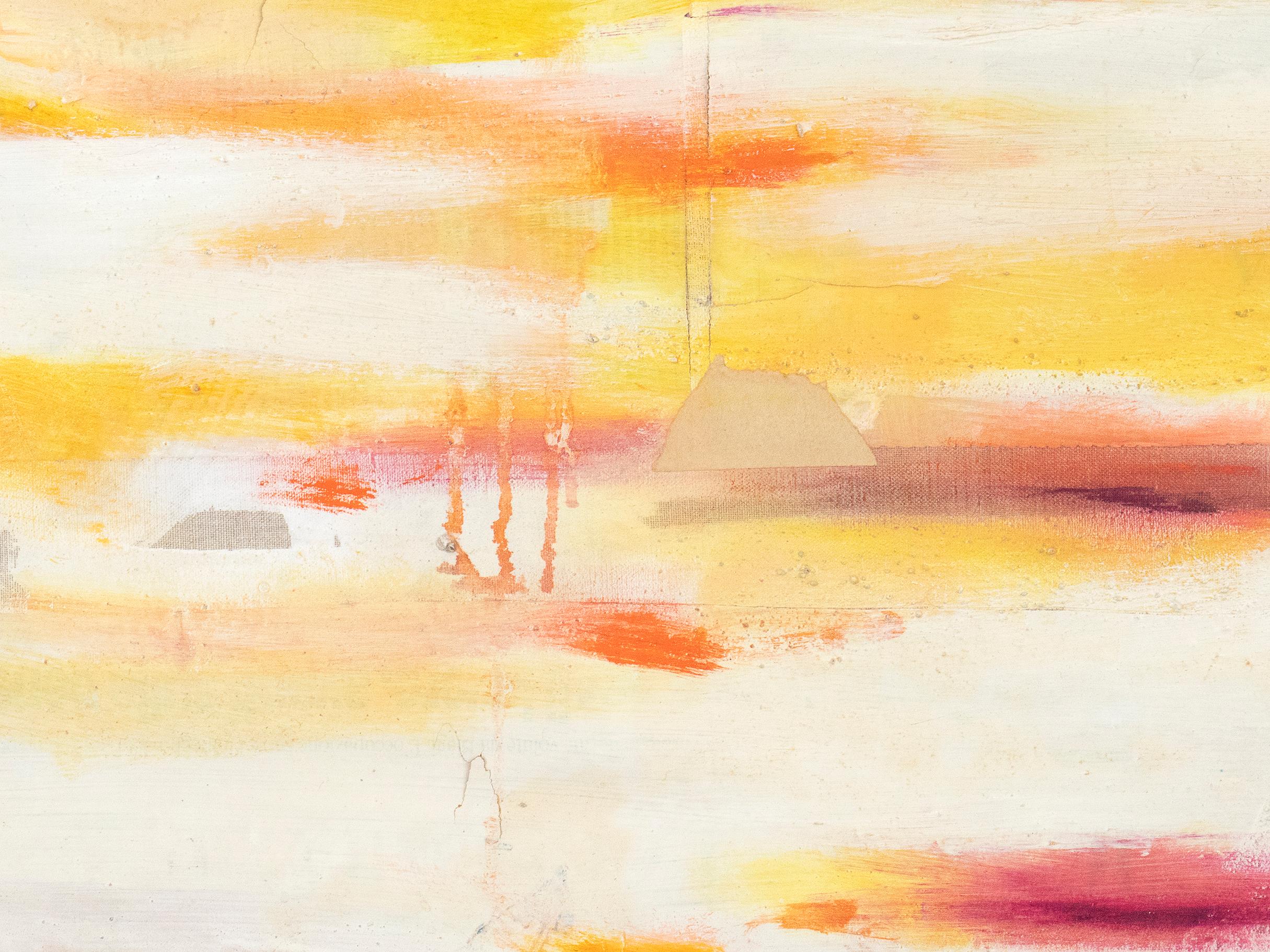 Pittura astratta contemporanea firmata e datata dall'artista italiano Daniele Righi Ricco 1