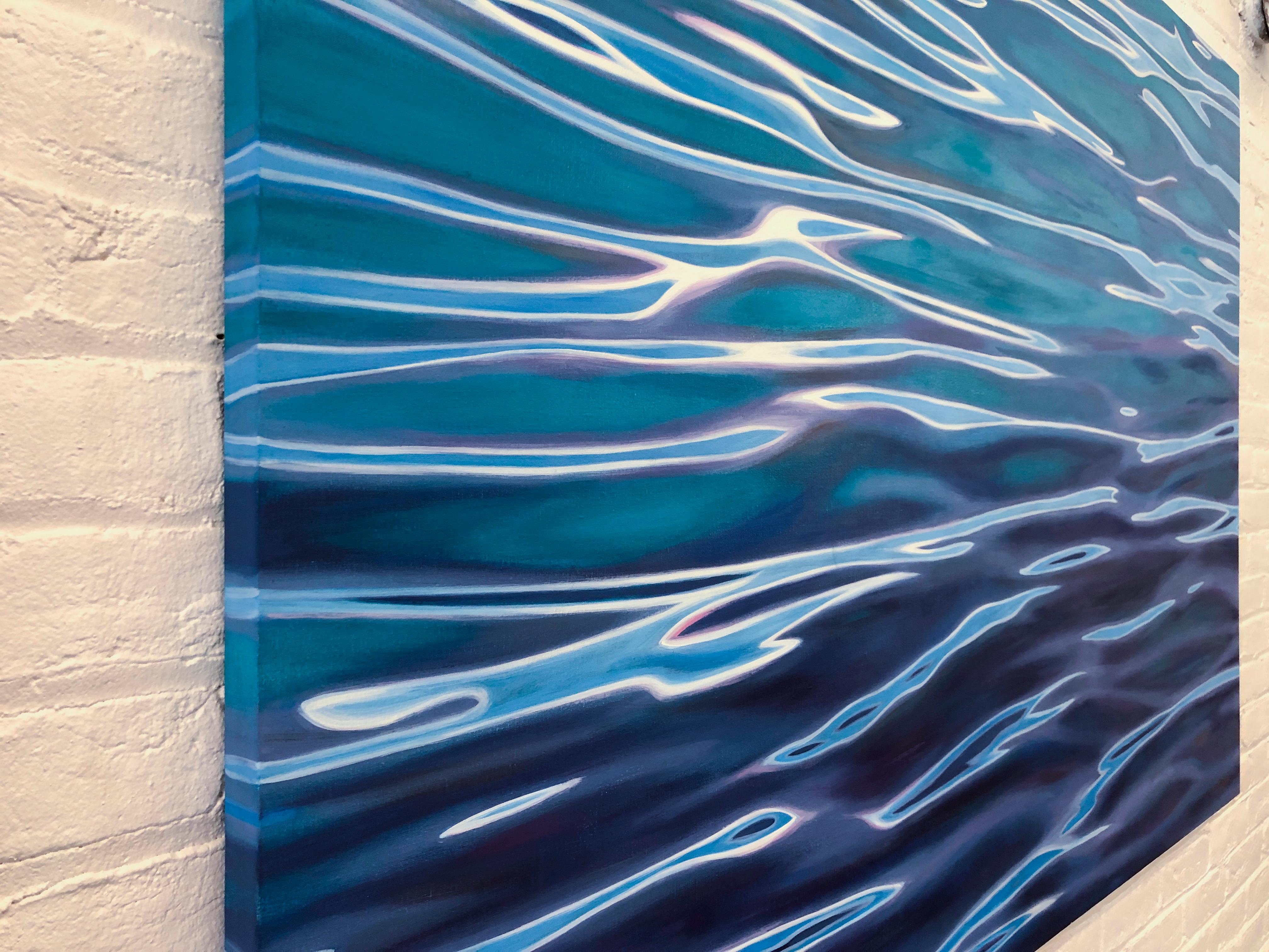 Antartide 2 - Painting Astratto di Danielle Eubank