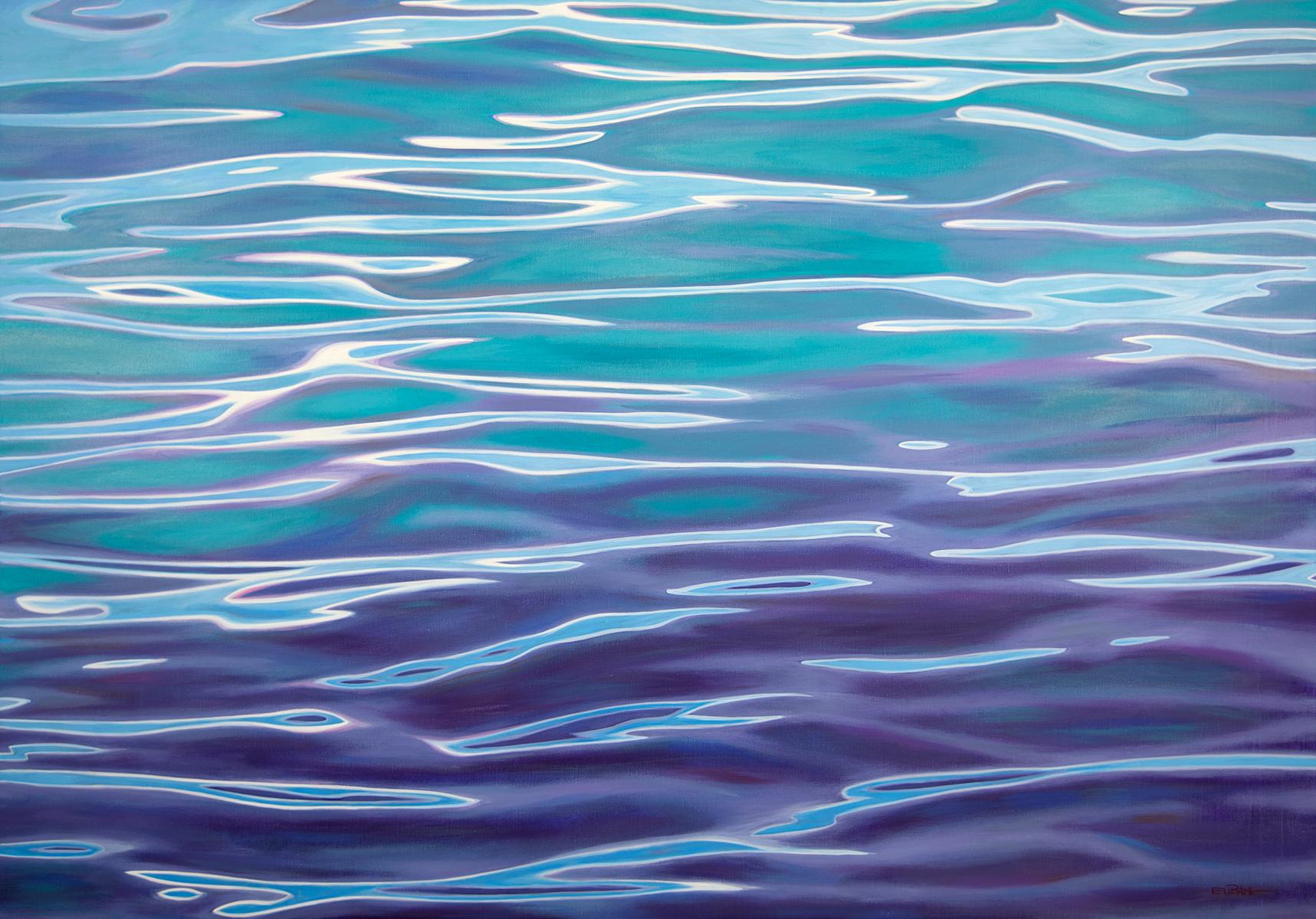 Danielle Eubank Abstract Painting – Antarktis 2