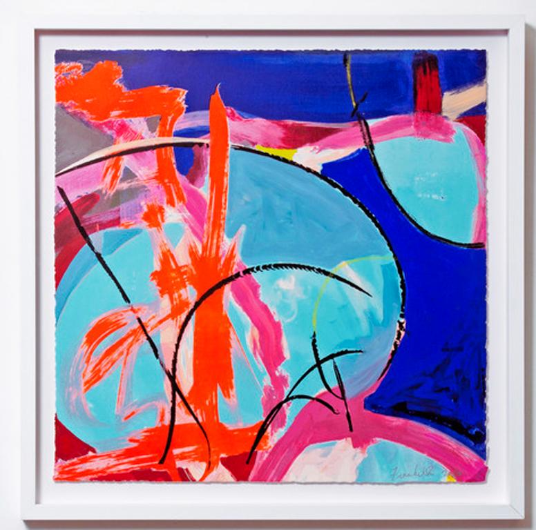 Danielle Frankenthal Abstract Painting – Ansicht von Space 3