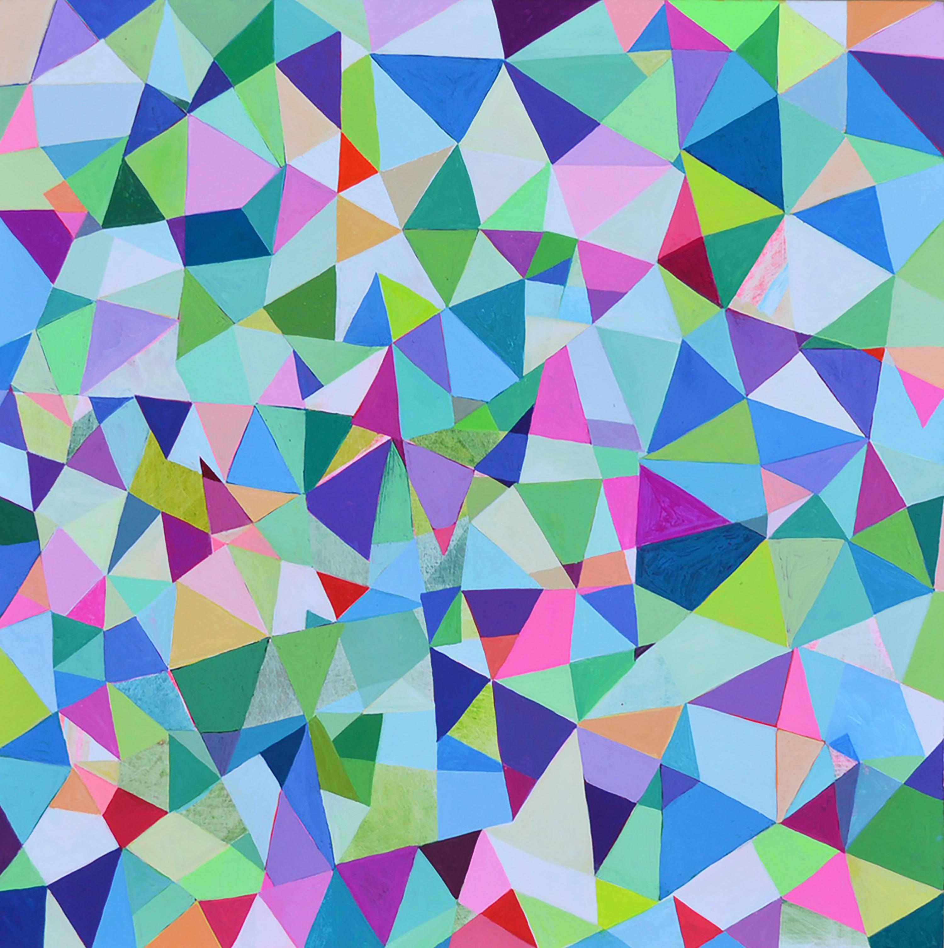 Danielle Kimzey Abstract Painting - Swim Lessons