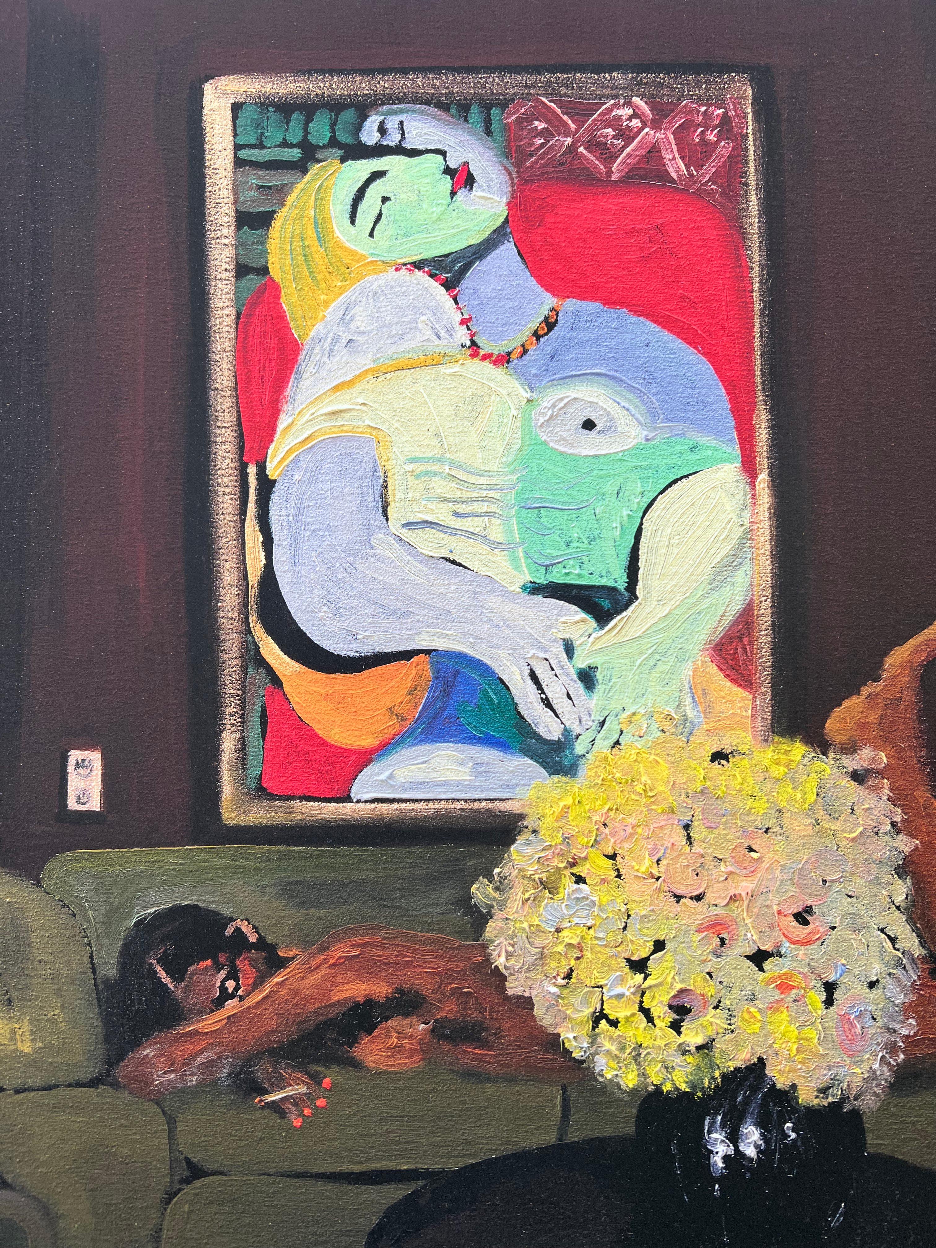 Danielle McKinney Interior Print - Sandman