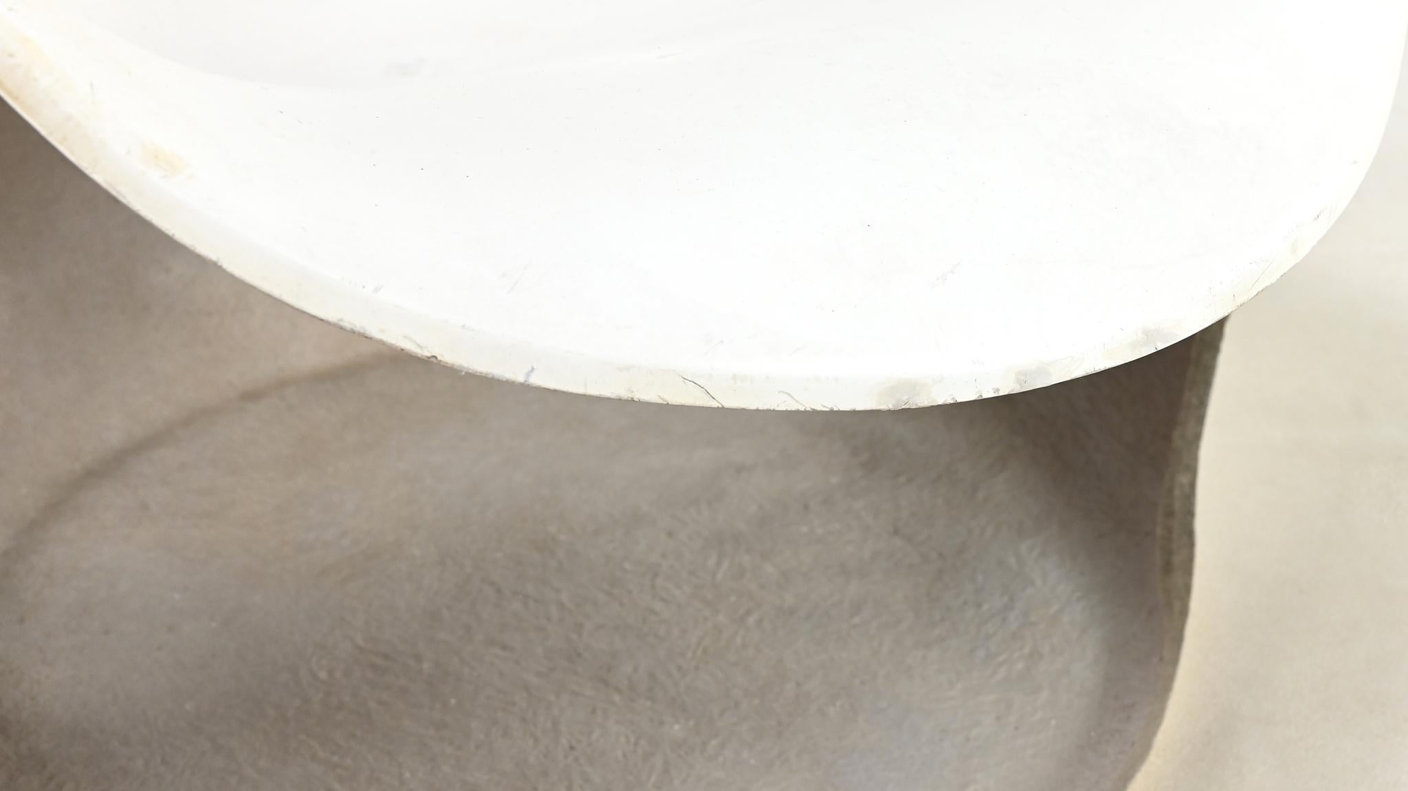 Danielle Quarante, Albatros Chair For Airborne, Fiberglass, Resin France C.1965 For Sale 4