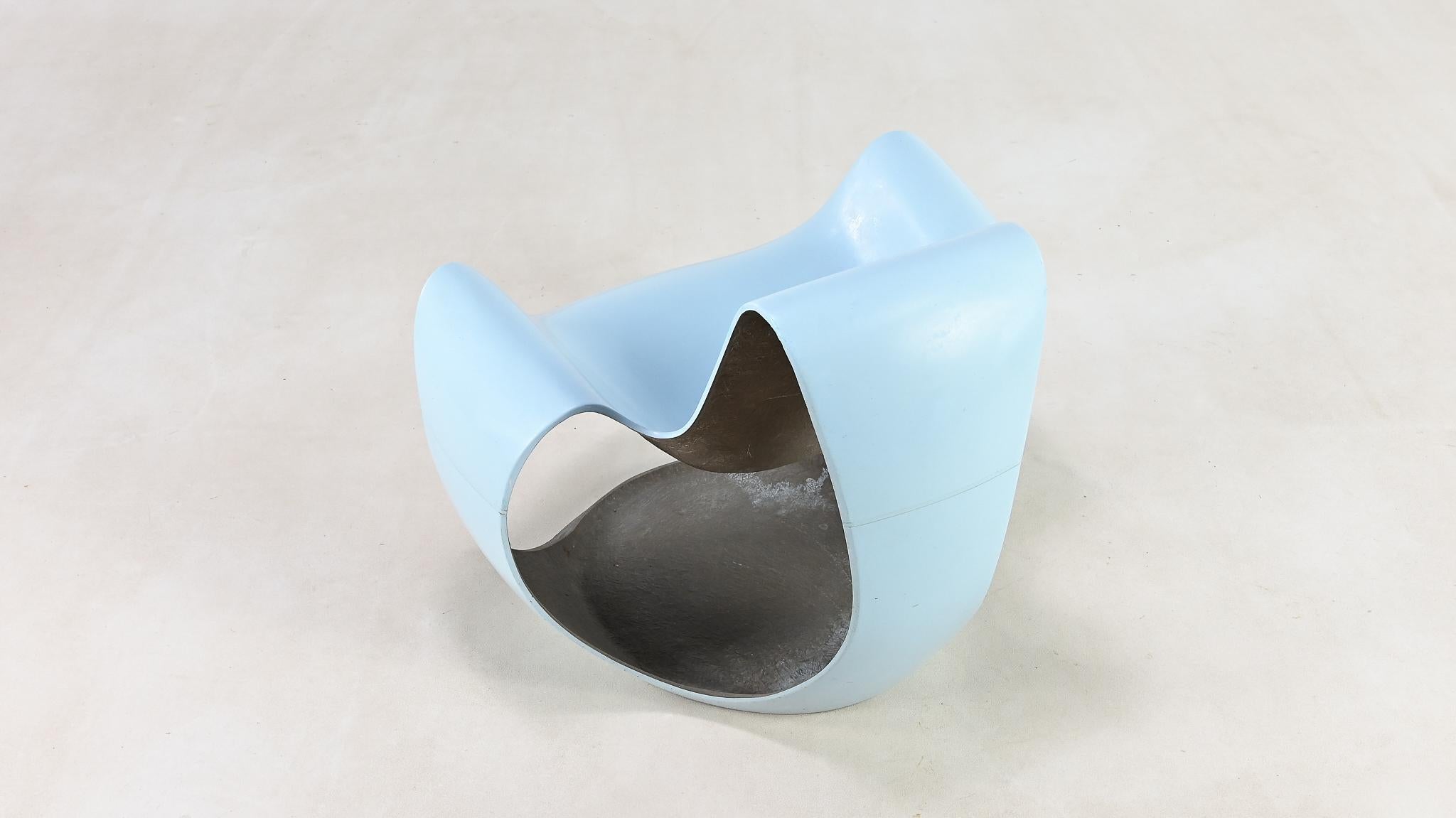 Danielle Quarante, Silla Albatros Para Aerotransportados, Fibra de vidrio, Resina Francia C.1965 en Bueno estado para la venta en Munster, NRW