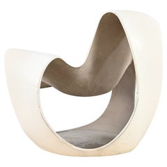 Danielle Quarante, Sedia Albatros per Airborne, Fibra di vetro, resina Francia C.C. 1965