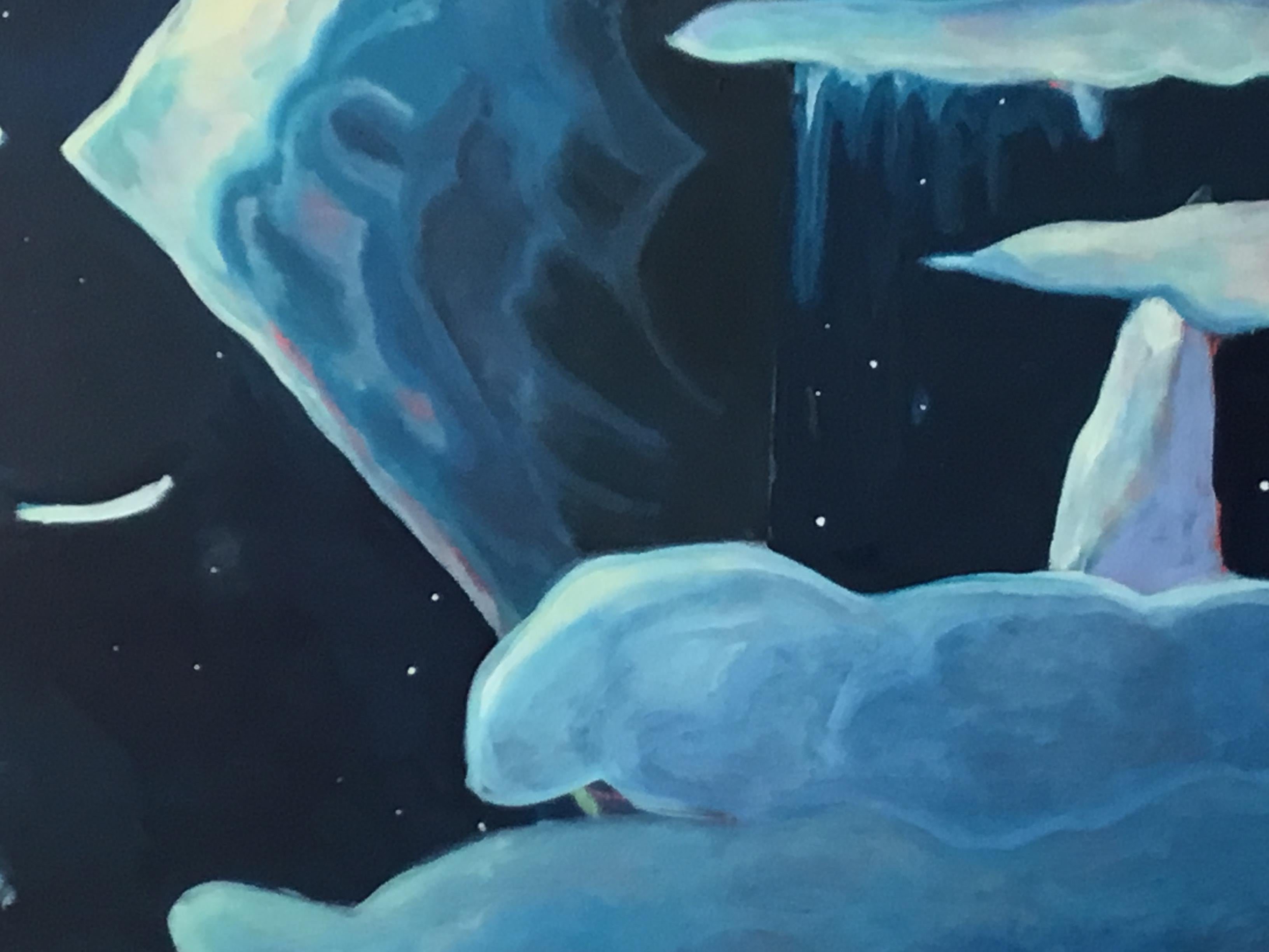 A High Hush – Painting von Danielle Winger