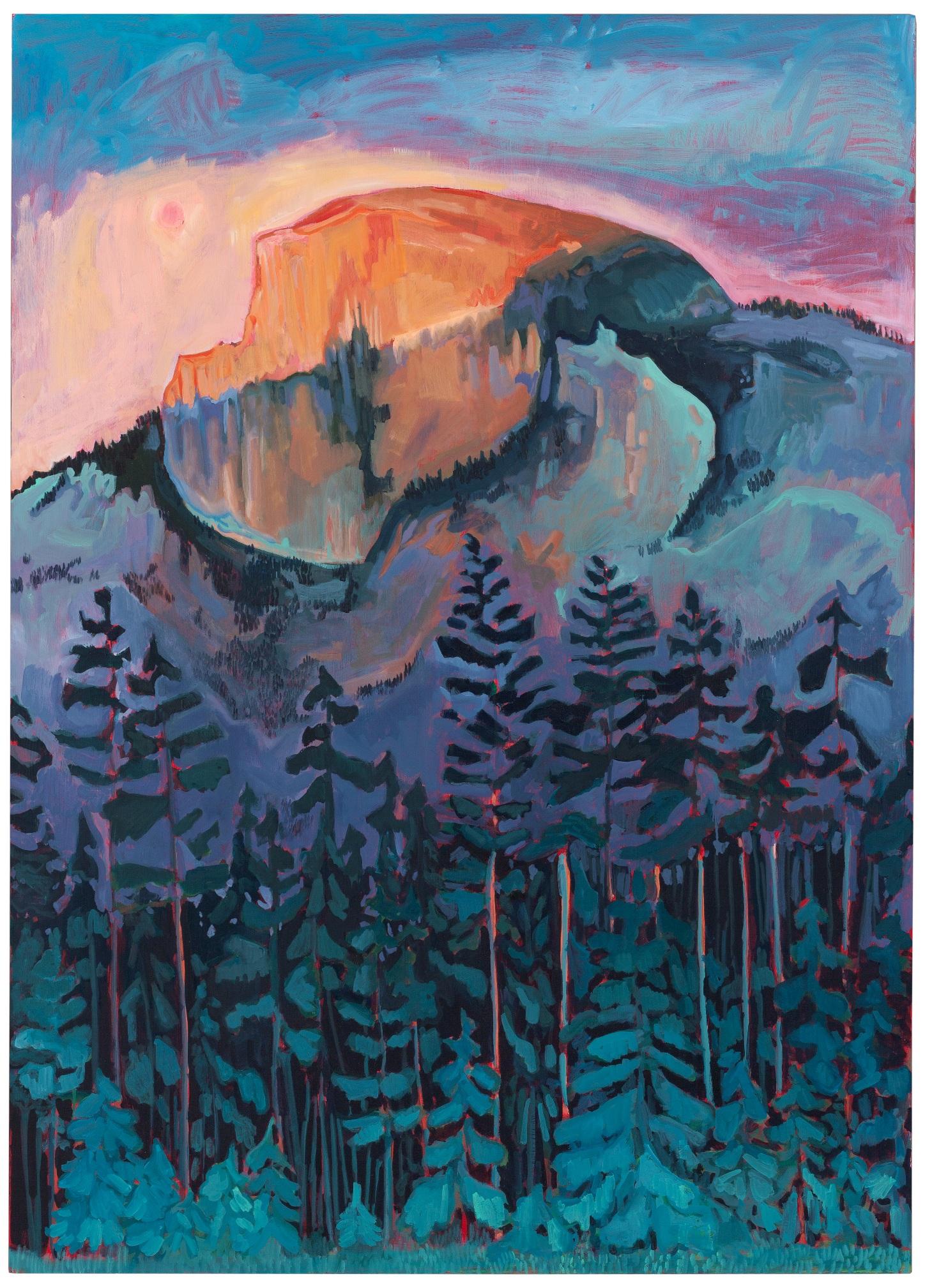 Landscape Painting de Danielle Winger - Belleza americana