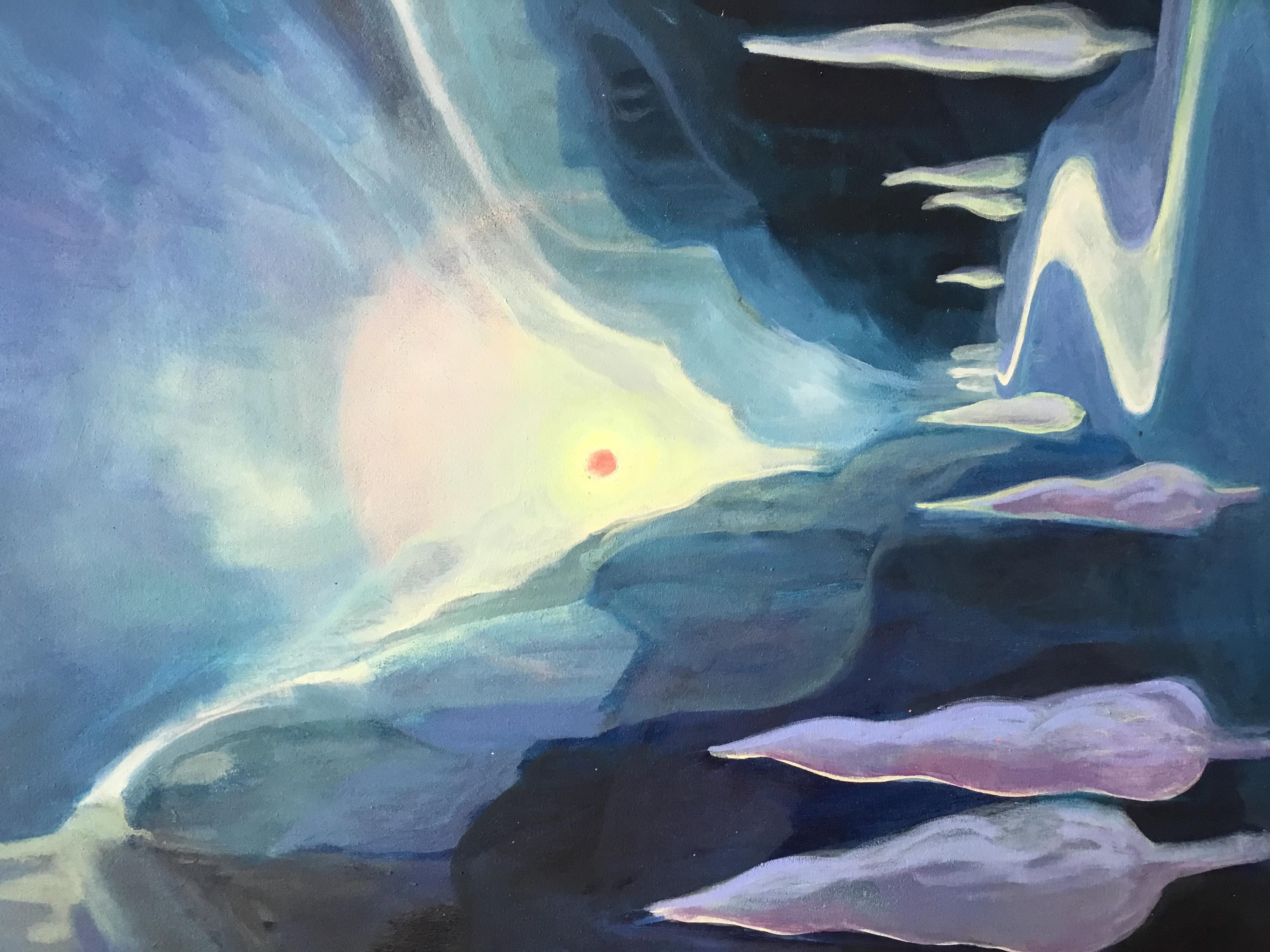 Cañón Negro - Painting de Danielle Winger